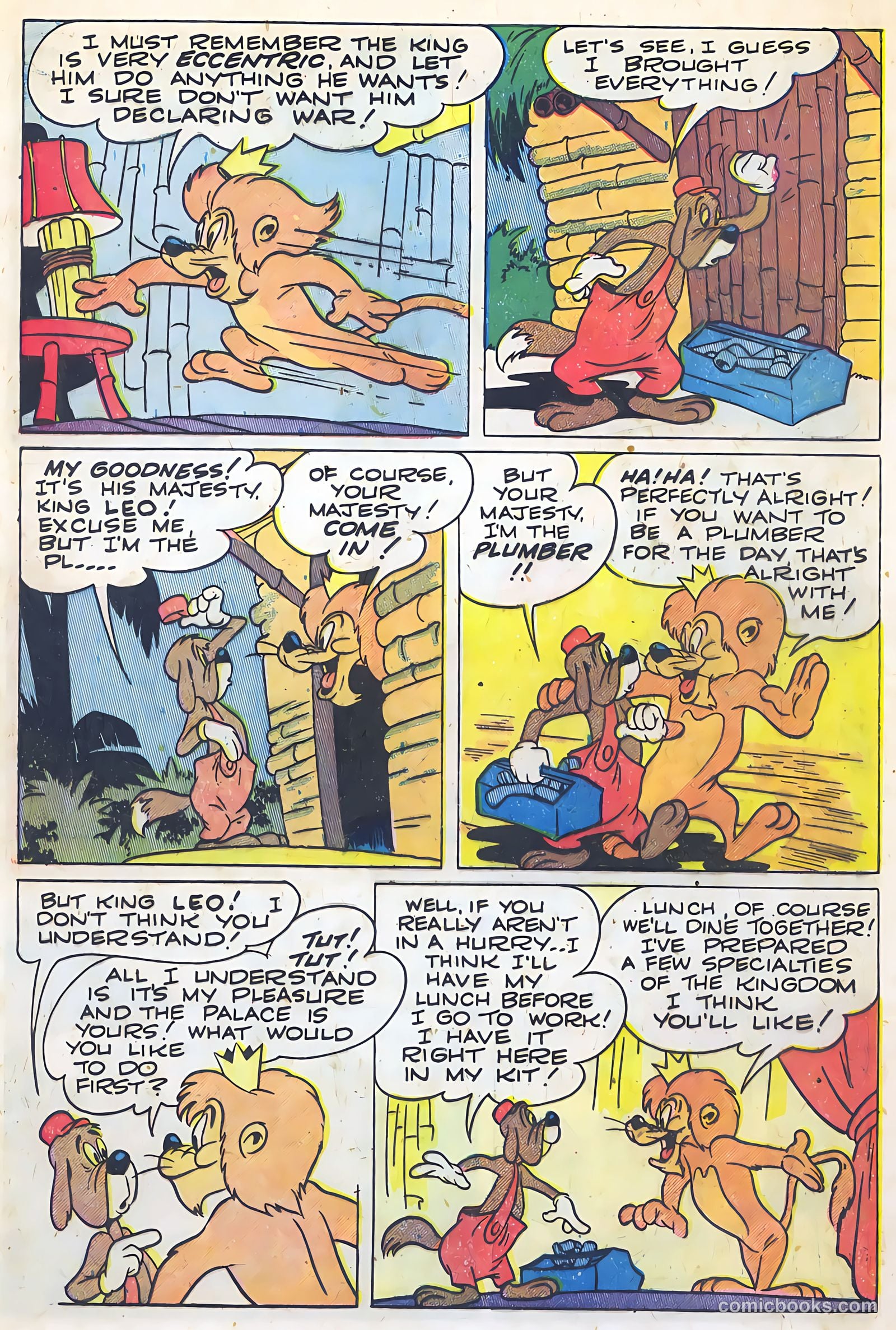 "Red" Rabbit Comics #8 (1948) — page 21 of 31