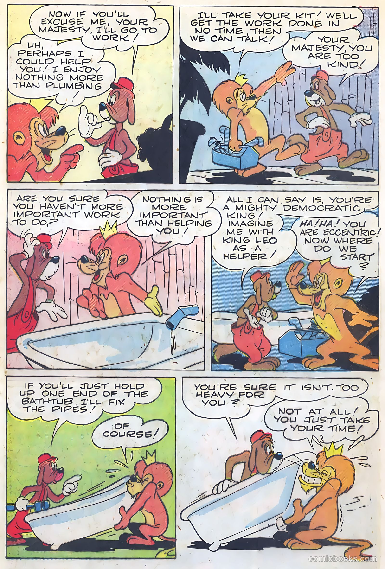"Red" Rabbit Comics #8 (1948) — page 23 of 31