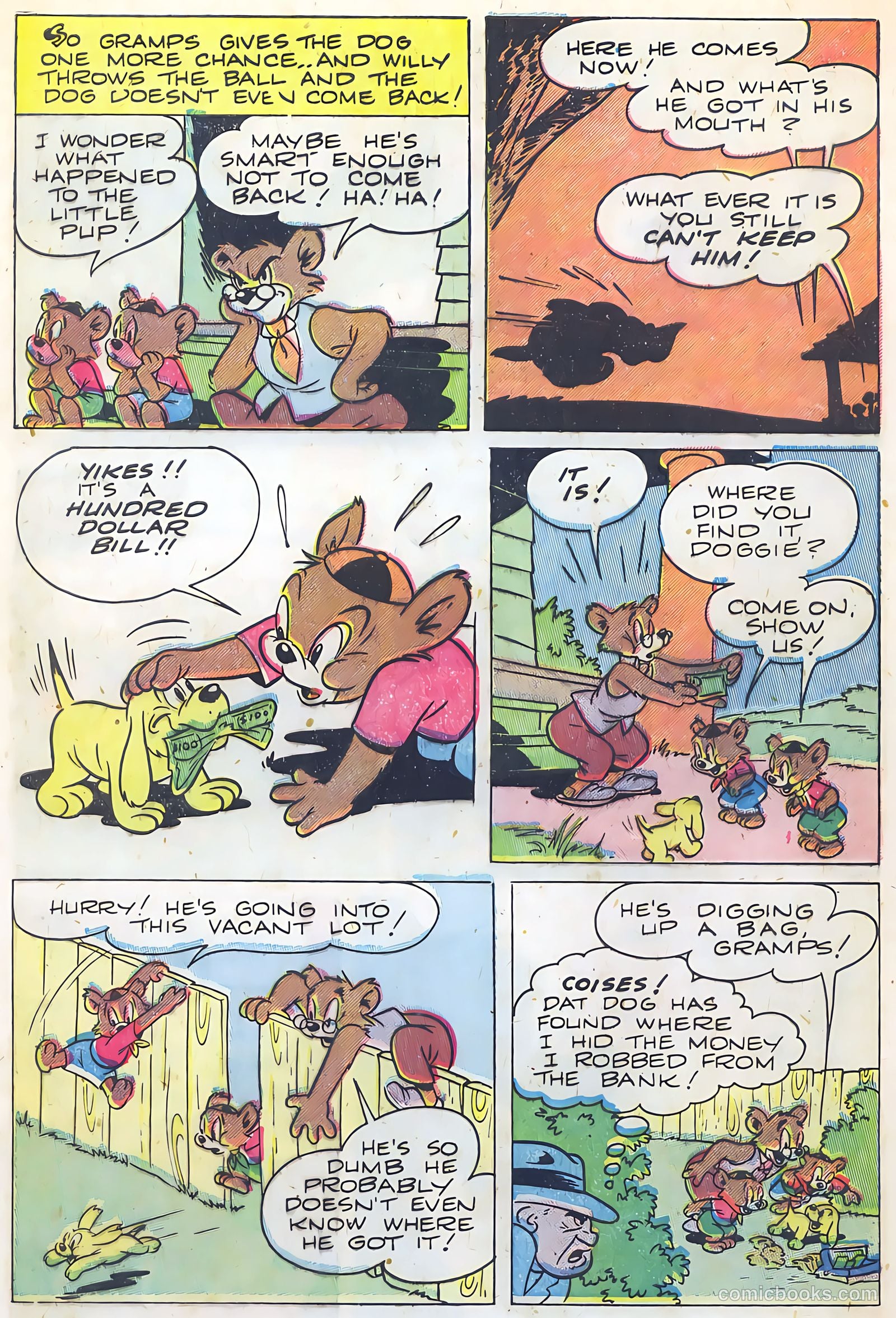 "Red" Rabbit Comics #8 (1948) — page 29 of 31