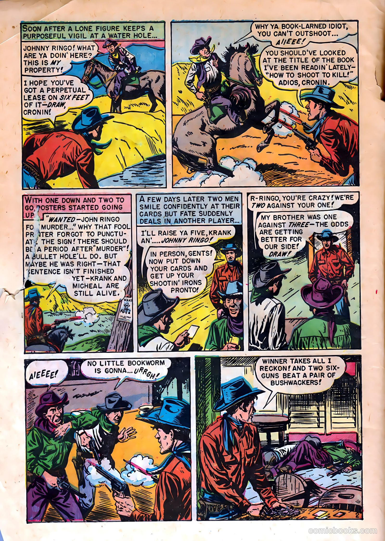 Bad Men of Tombstone #1 (1950) — page 4 of 36