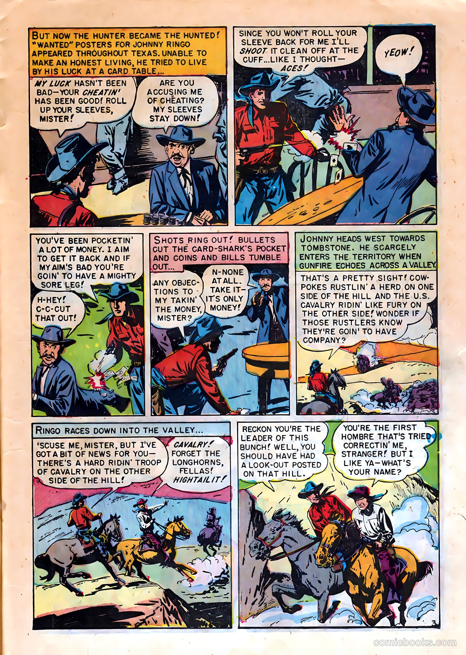 Bad Men of Tombstone #1 (1950) — page 5 of 36
