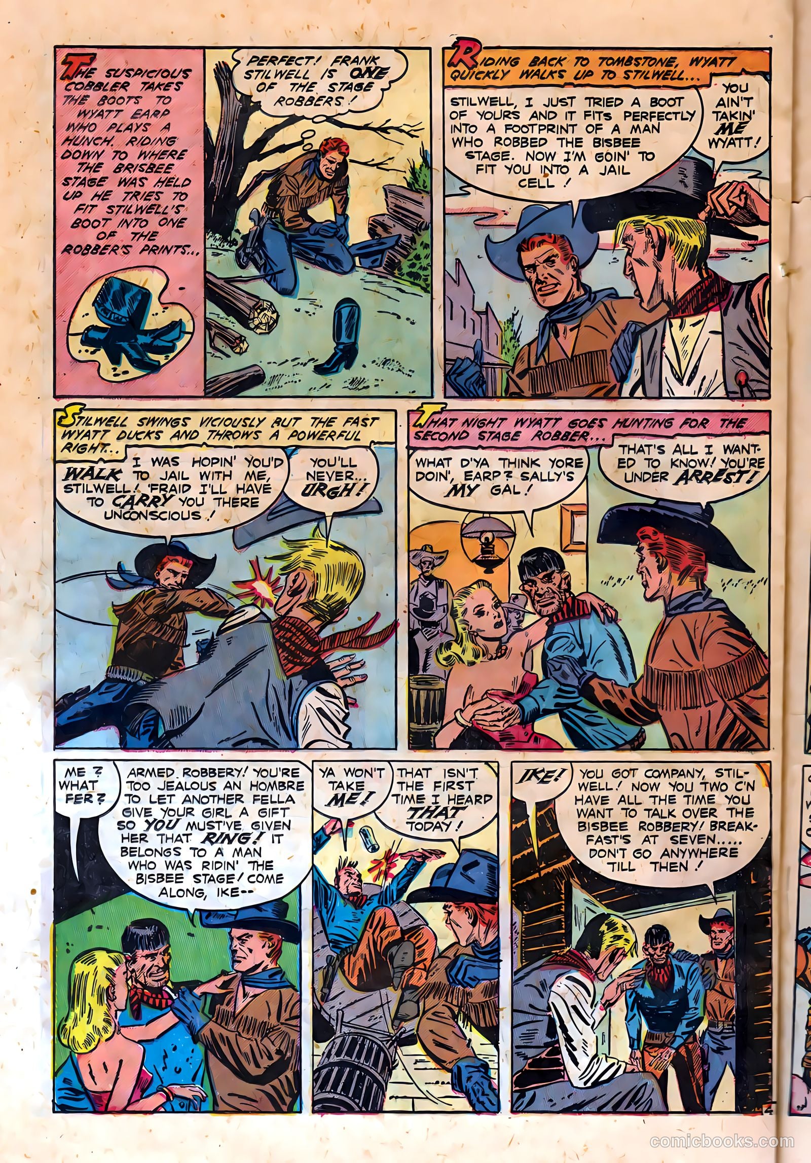 Bad Men of Tombstone #1 (1950) — page 20 of 36