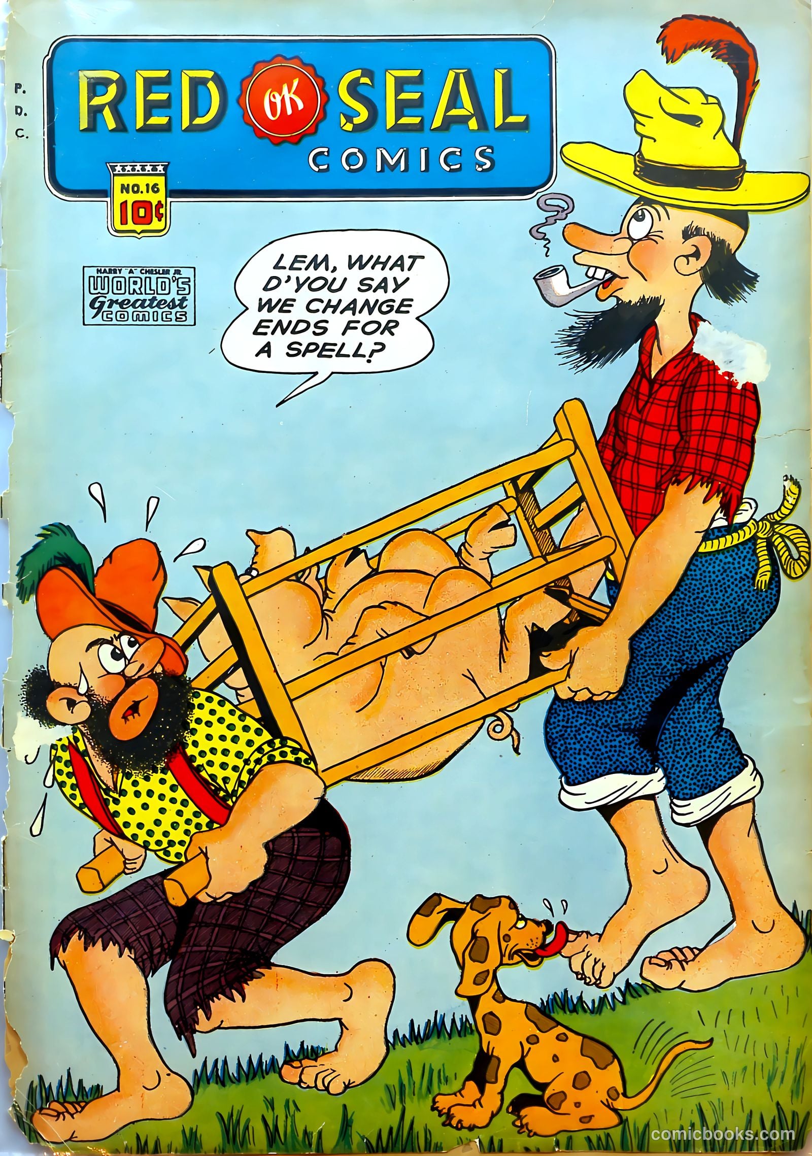 Red Seal Comics #16