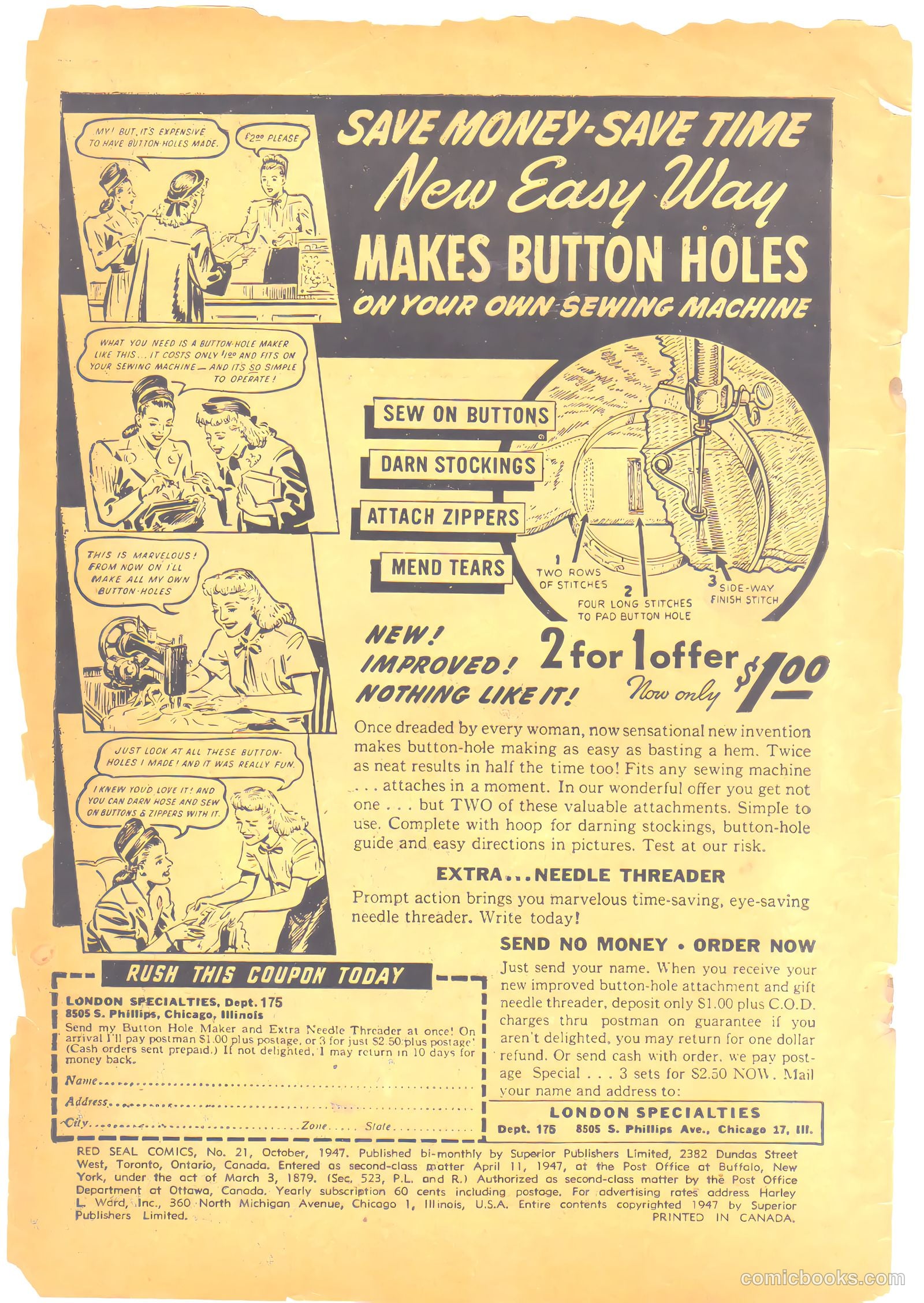Red Seal Comics #21 (1947) — page 2 of 52