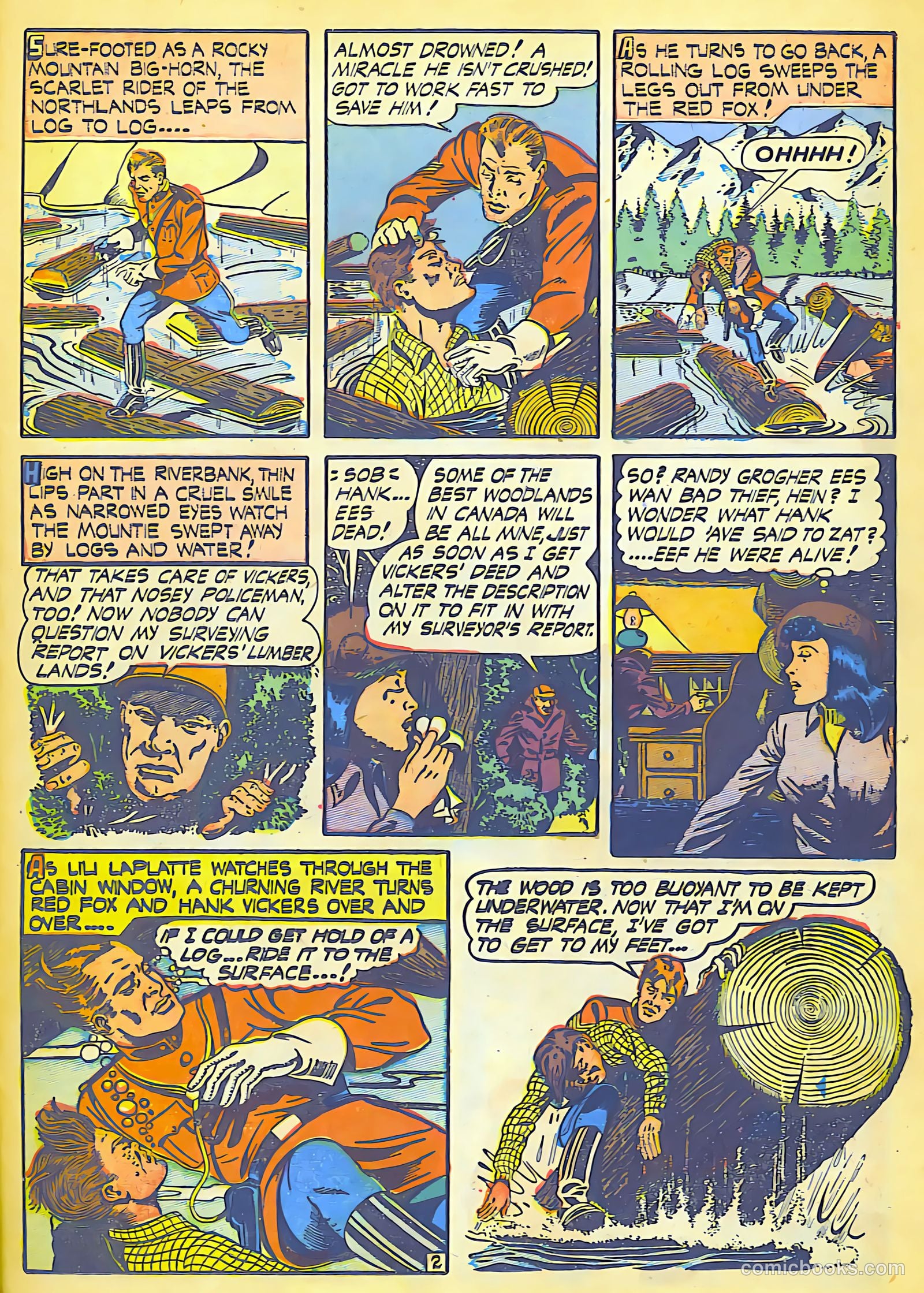 Redfox #15 (1988) — page 23 of 36