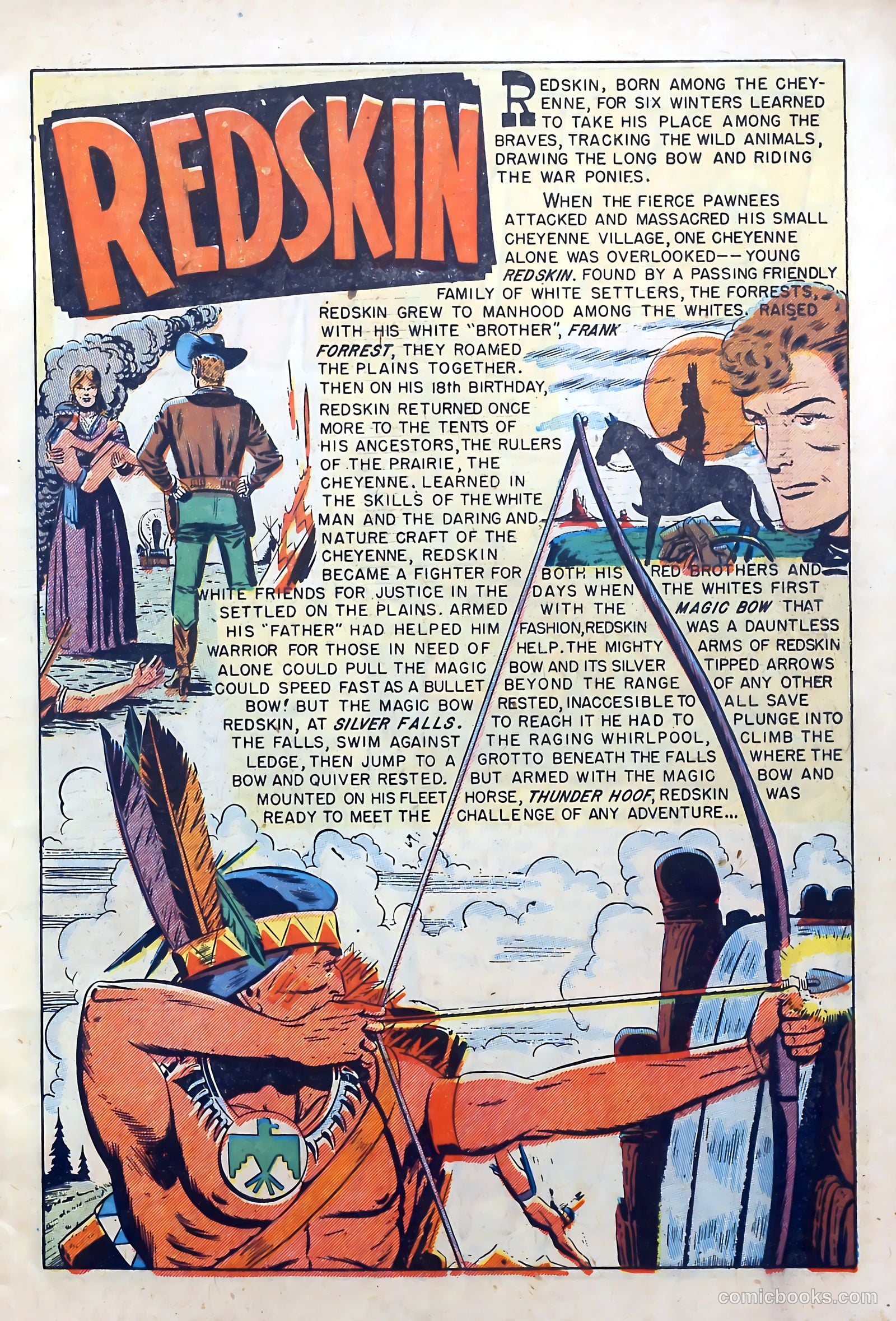 Redskin #1 (1950) — page 3 of 37
