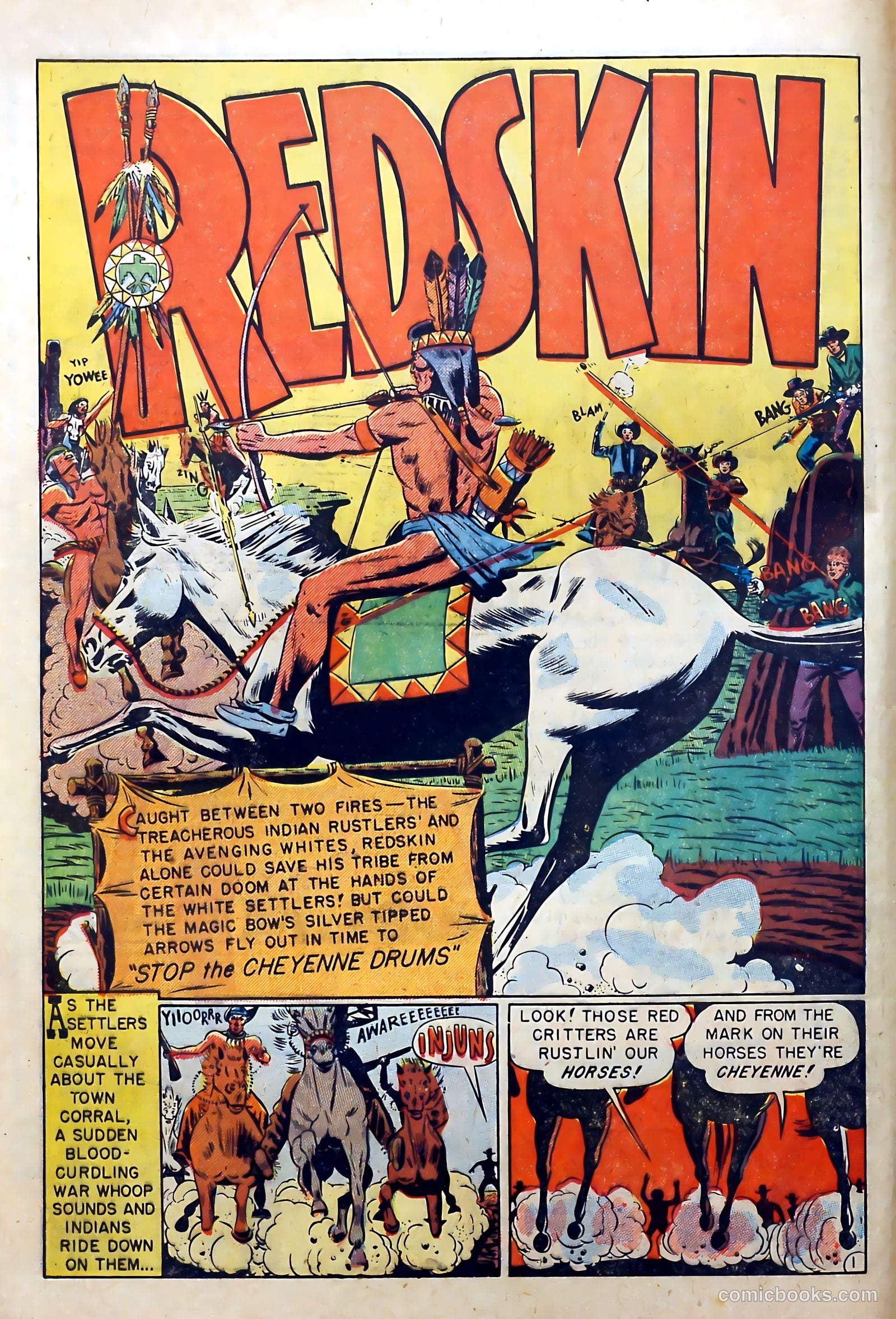 Redskin #1 (1950) — page 4 of 37