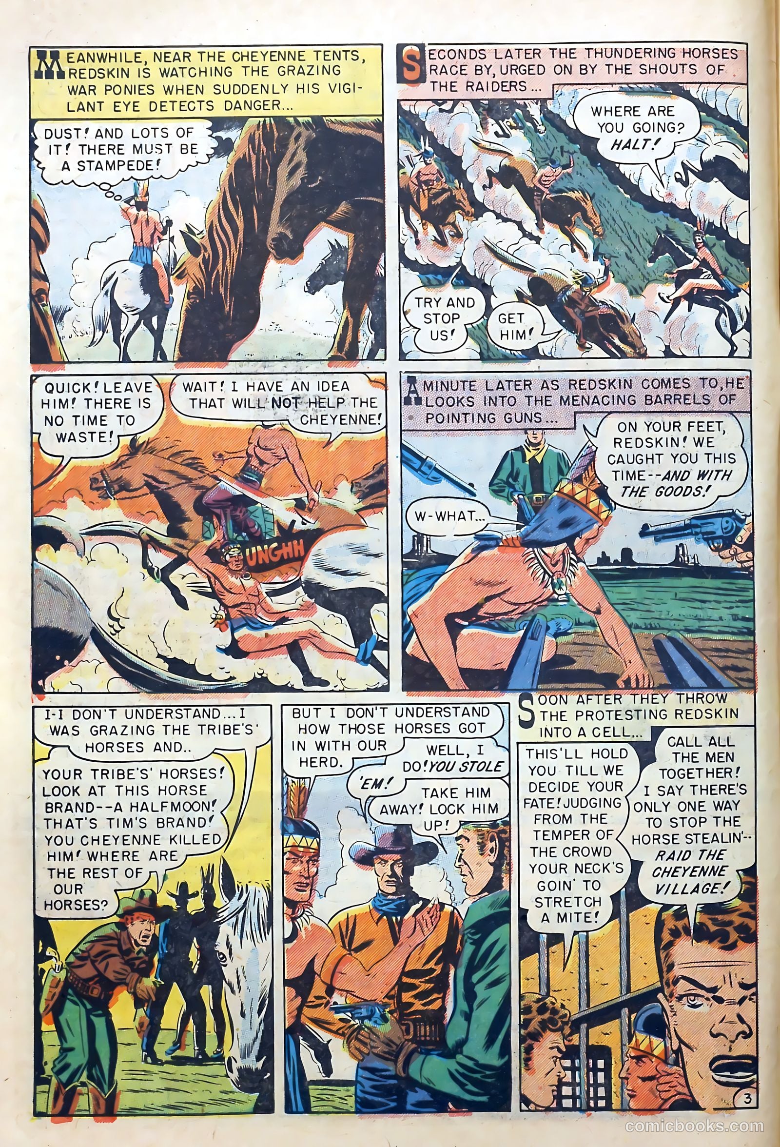 Redskin #1 (1950) — page 6 of 37