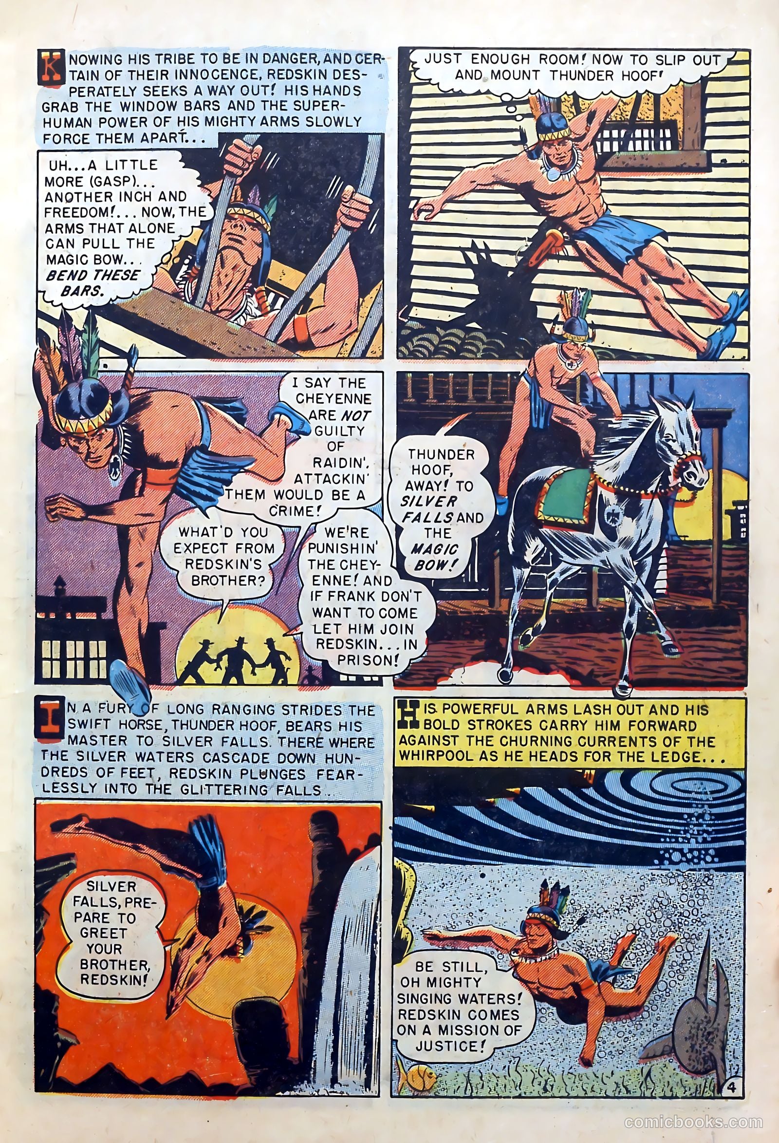 Redskin #1 (1950) — page 7 of 37