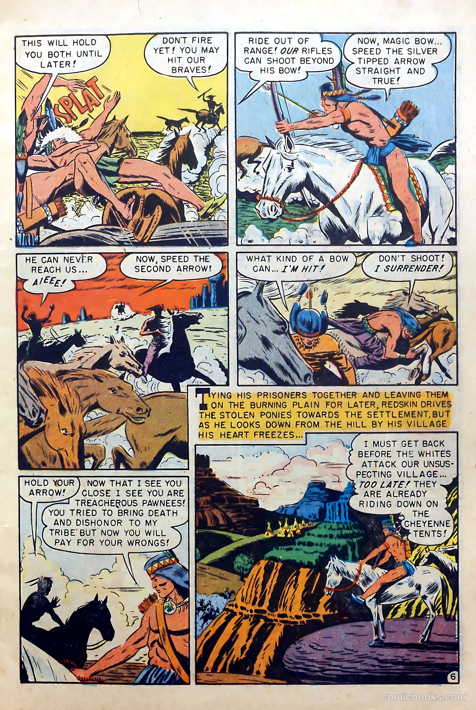 Redskin #1 (1950) — page 9 of 37