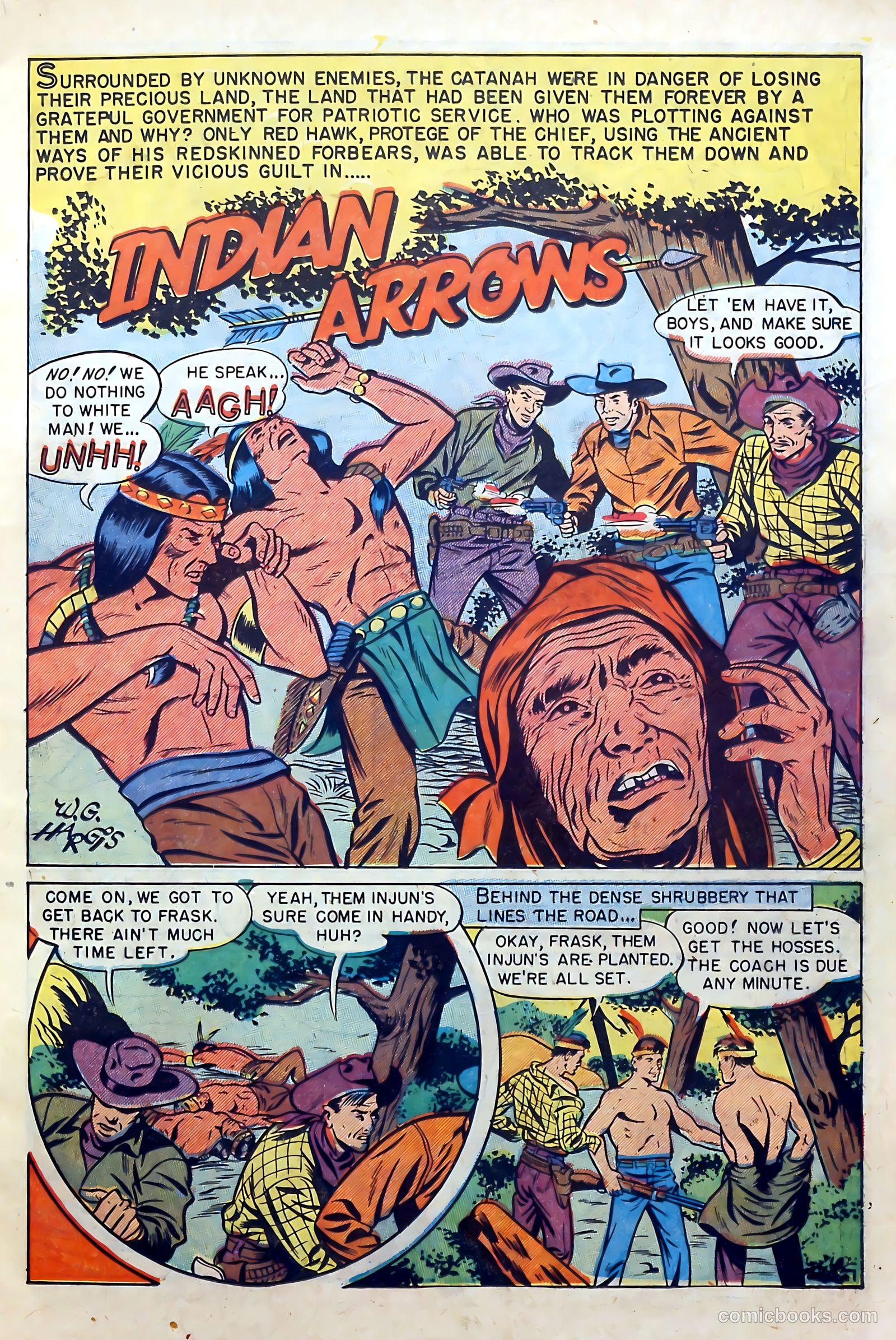 Redskin #1 (1950) — page 11 of 37
