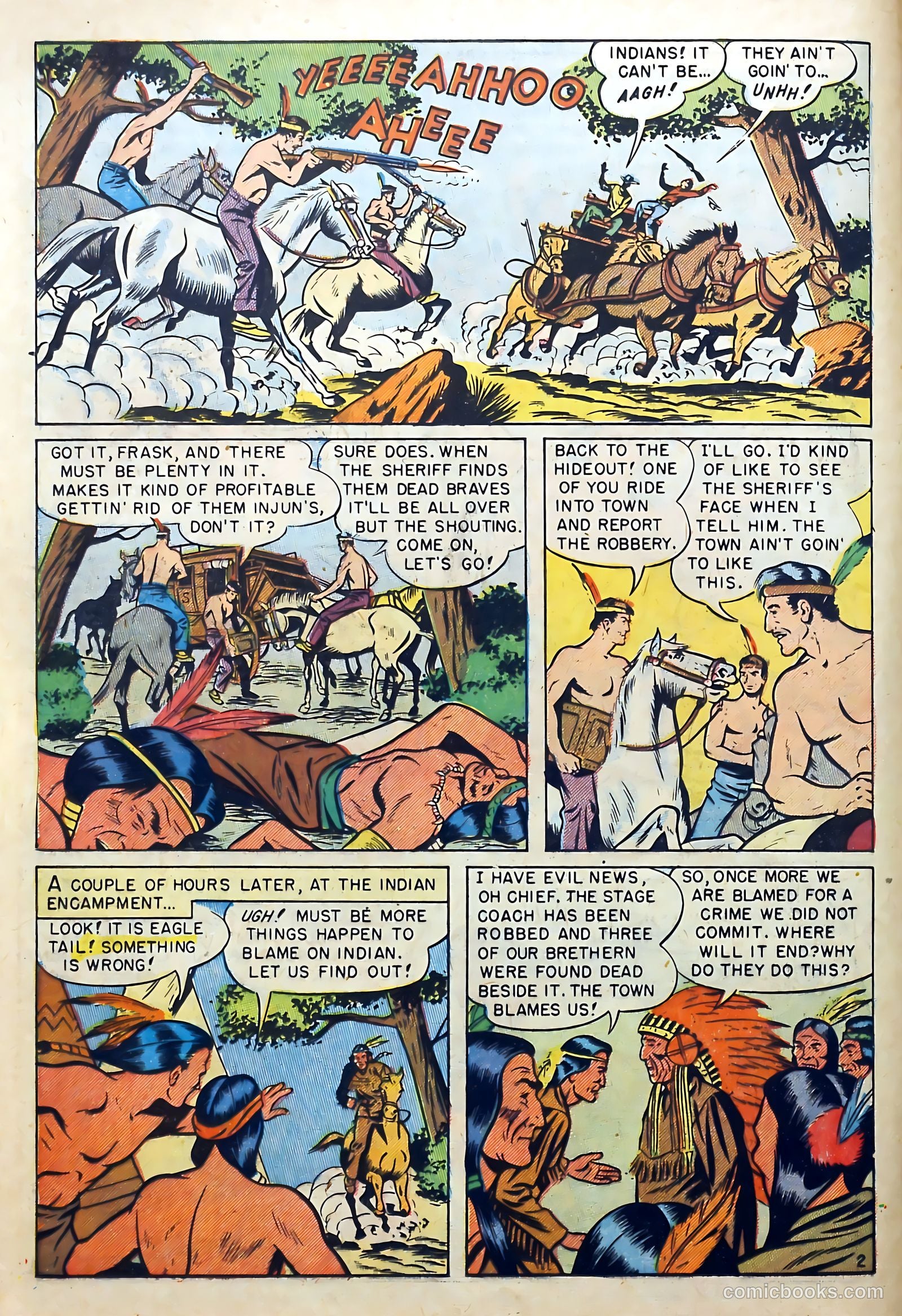 Redskin #1 (1950) — page 12 of 37