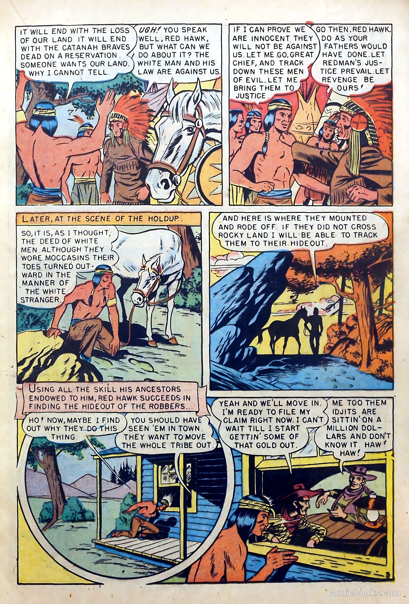Redskin #1 (1950) — page 13 of 37