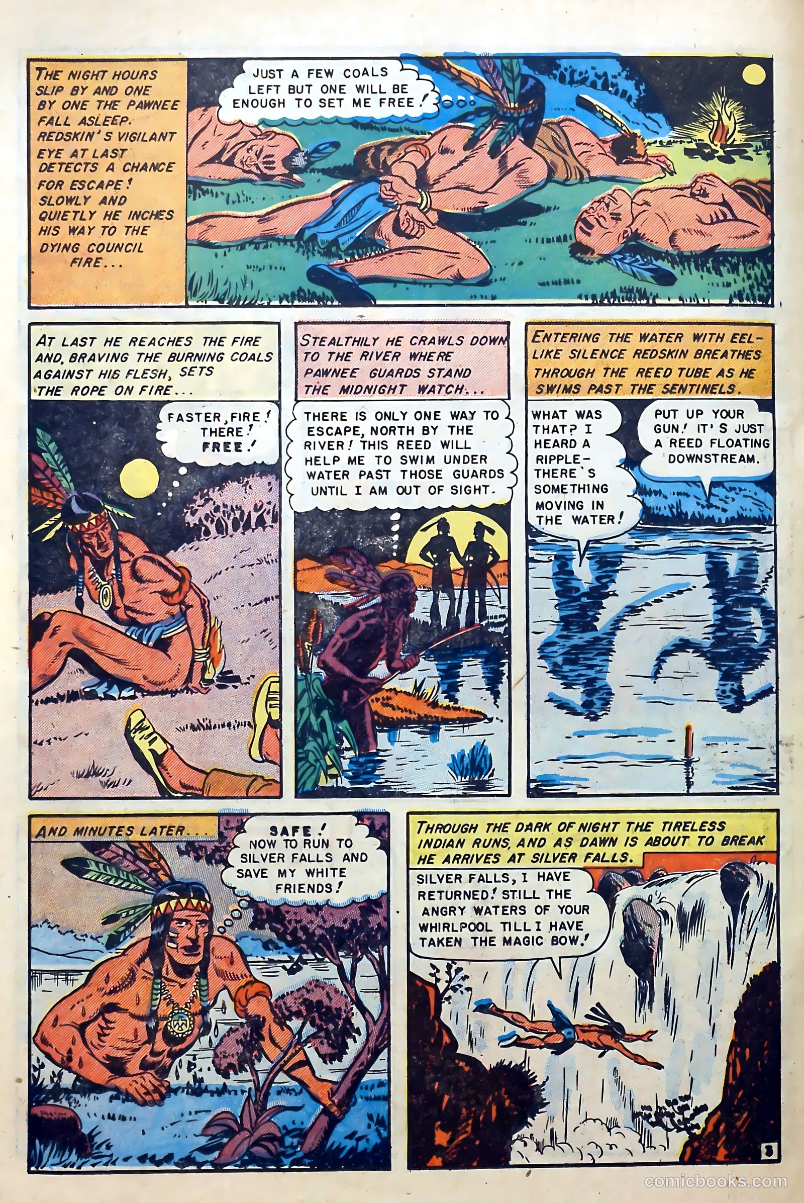 Redskin #1 (1950) — page 22 of 37