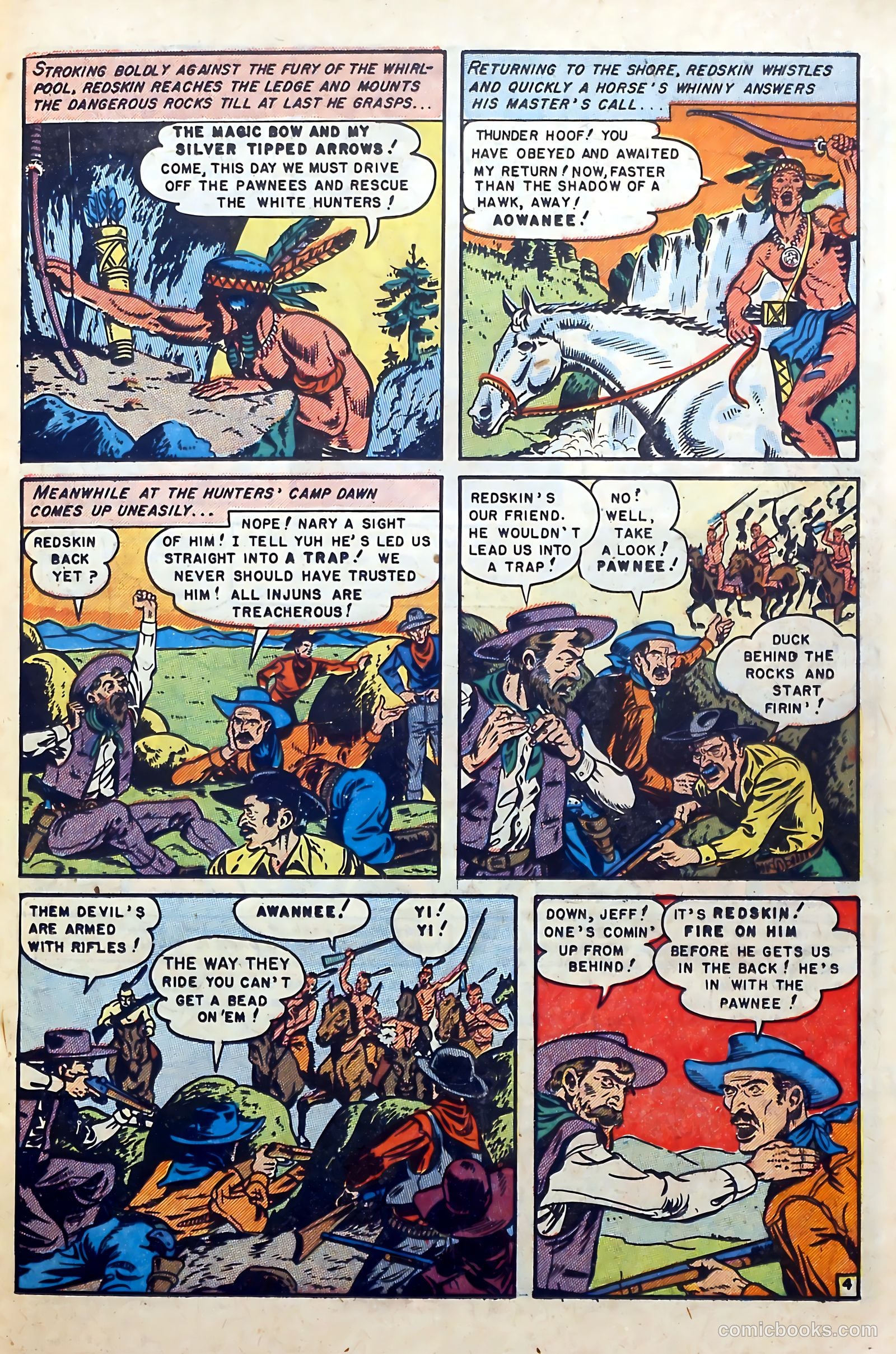 Redskin #1 (1950) — page 23 of 37