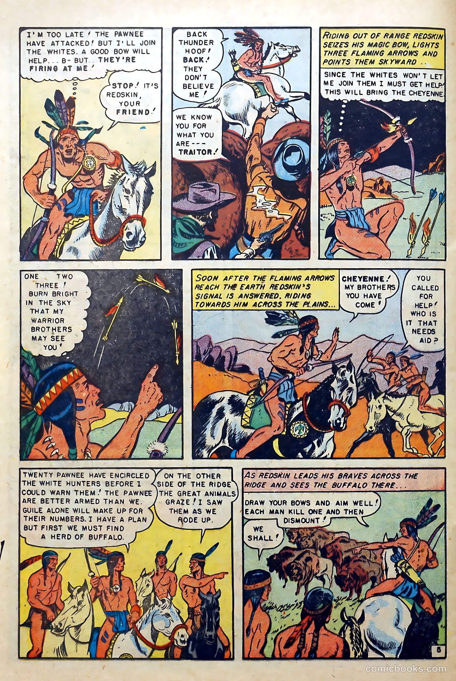 Redskin #1 (1950) — page 24 of 37