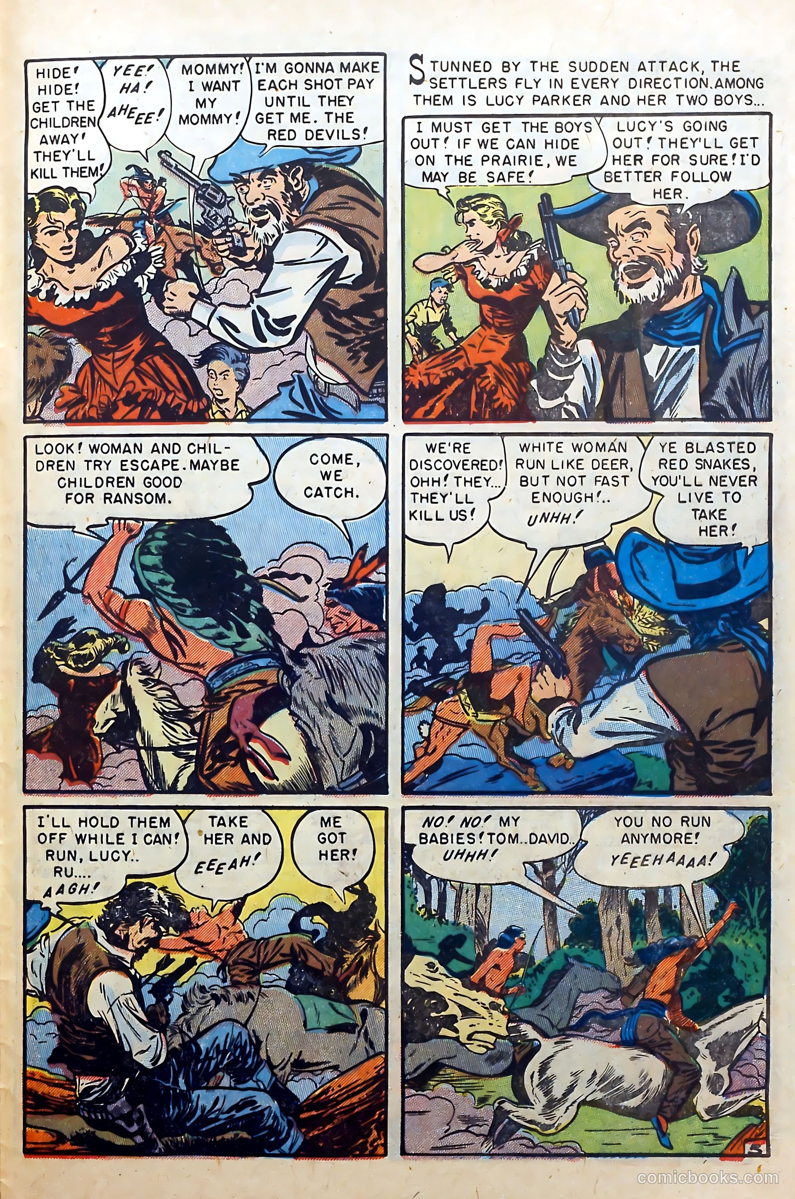 Redskin #1 (1950) — page 29 of 37