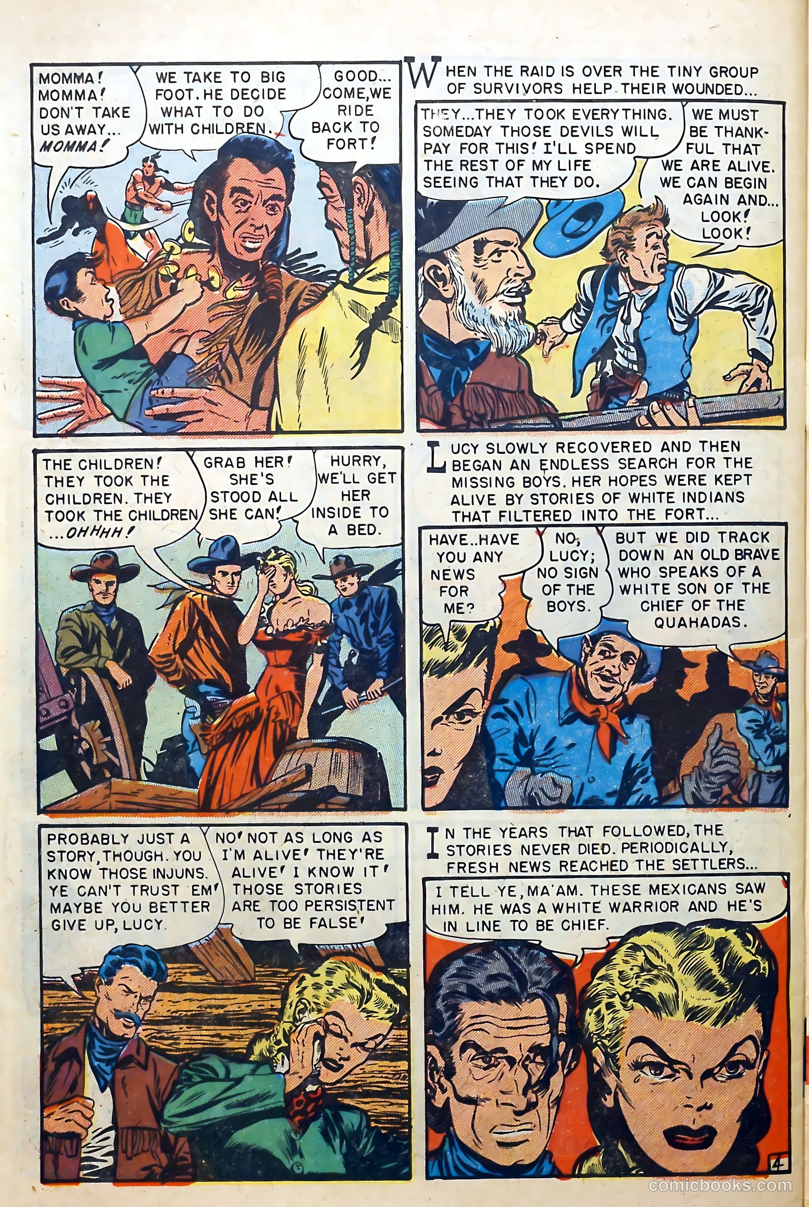 Redskin #1 (1950) — page 30 of 37