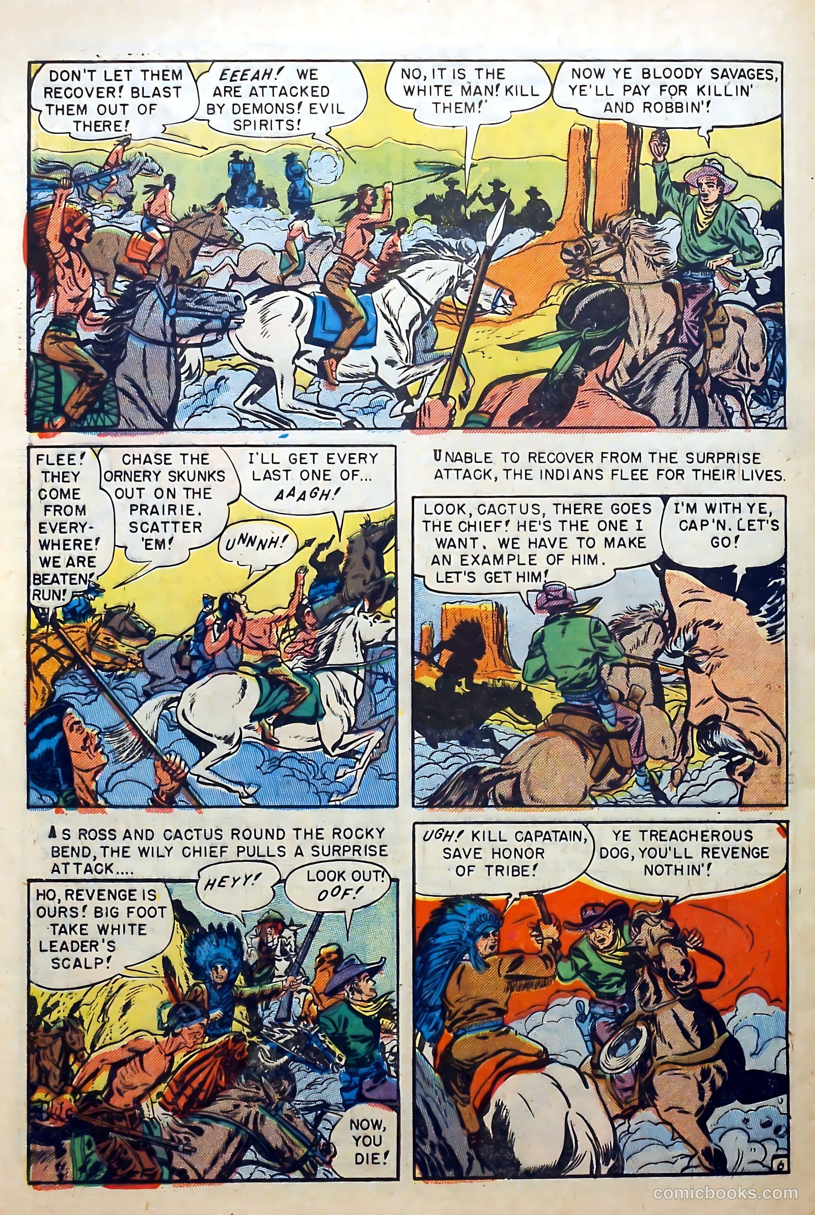 Redskin #1 (1950) — page 32 of 37