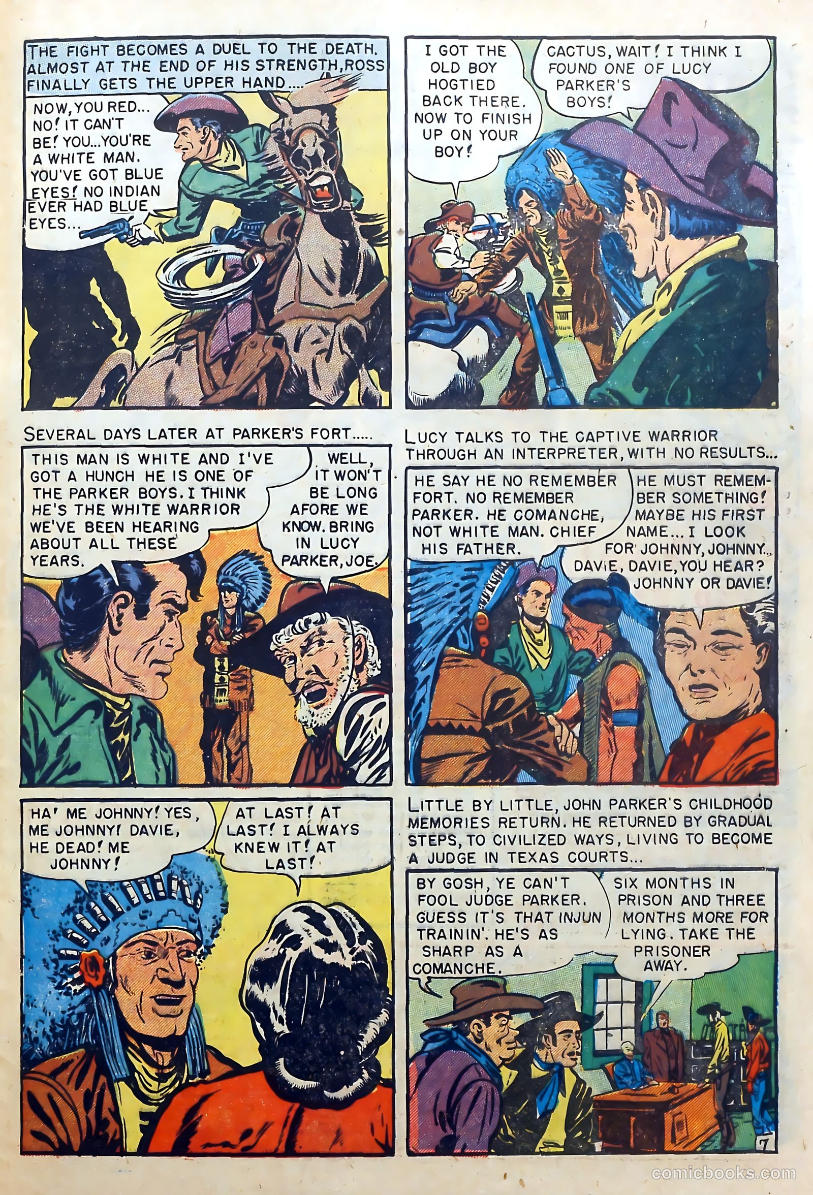 Redskin #1 (1950) — page 33 of 37