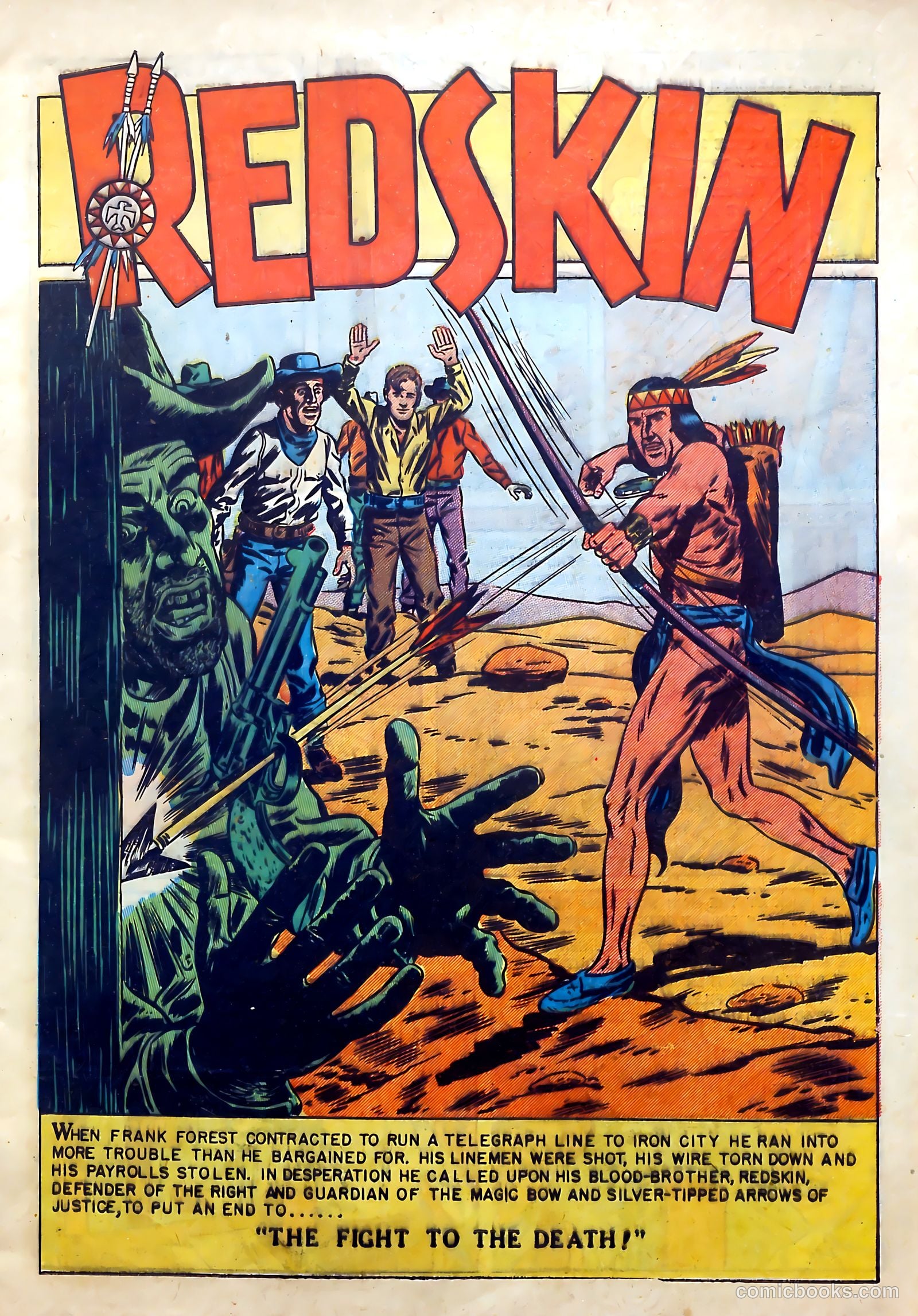 Redskin #10 (1952) — page 3 of 37