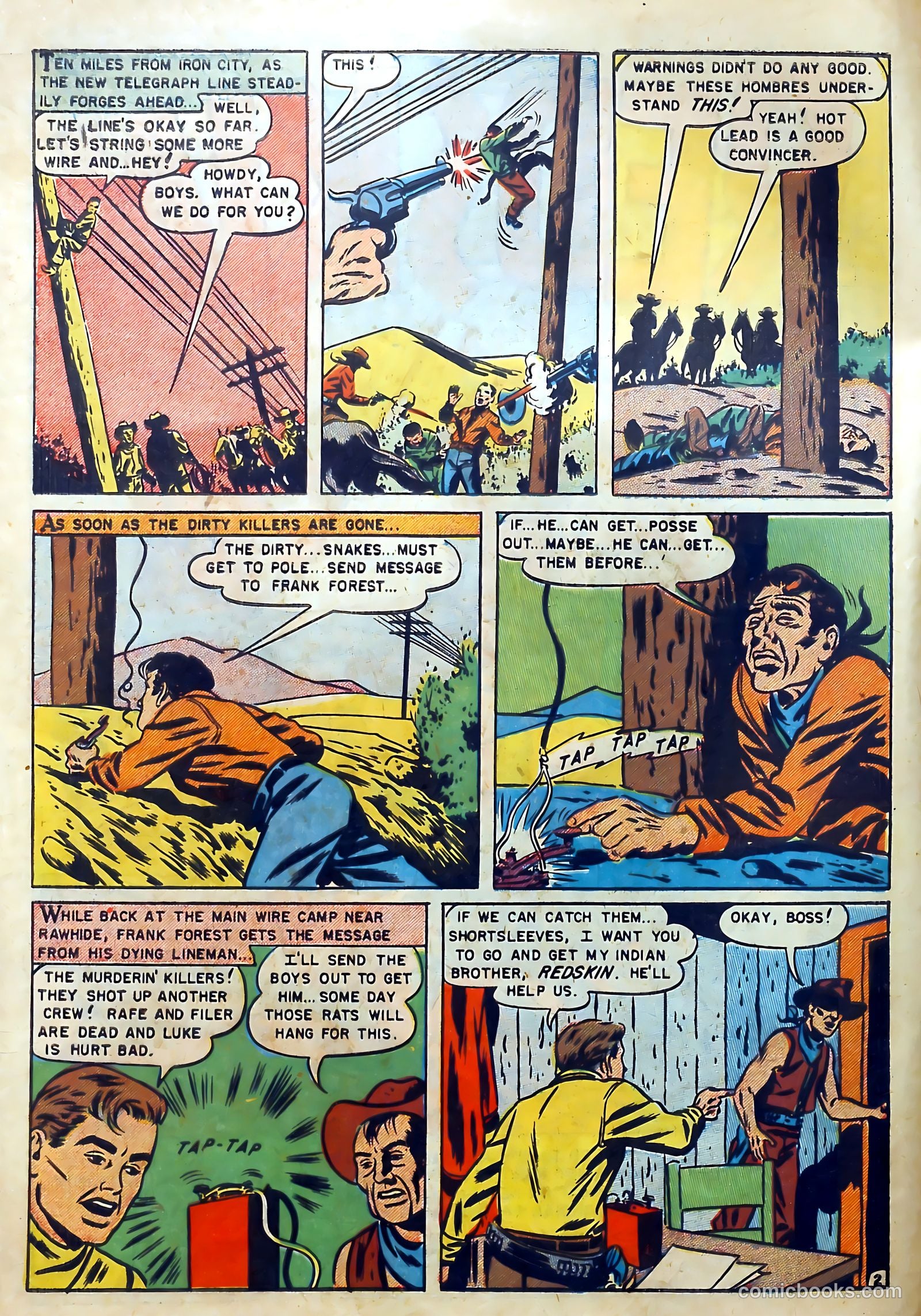 Redskin #10 (1952) — page 4 of 37