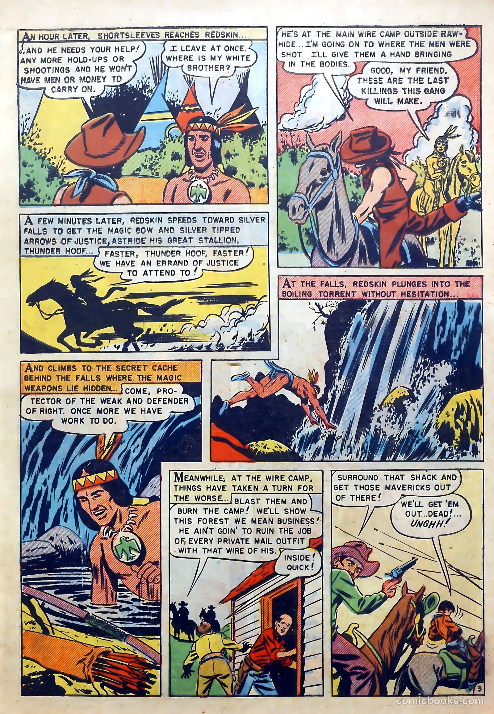 Redskin #10 (1952) — page 5 of 37