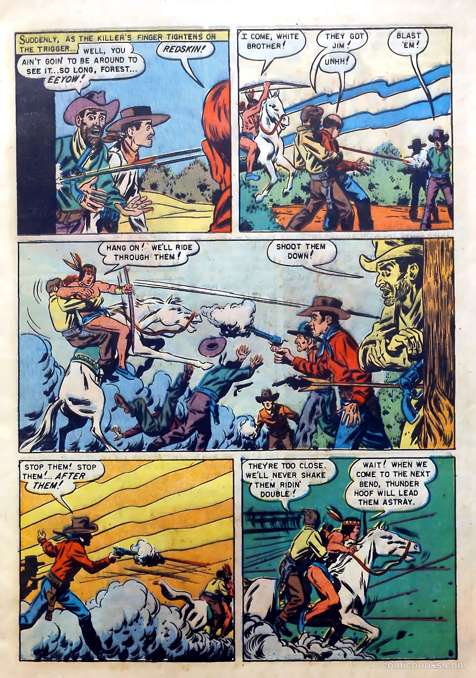 Redskin #10 (1952) — page 7 of 37