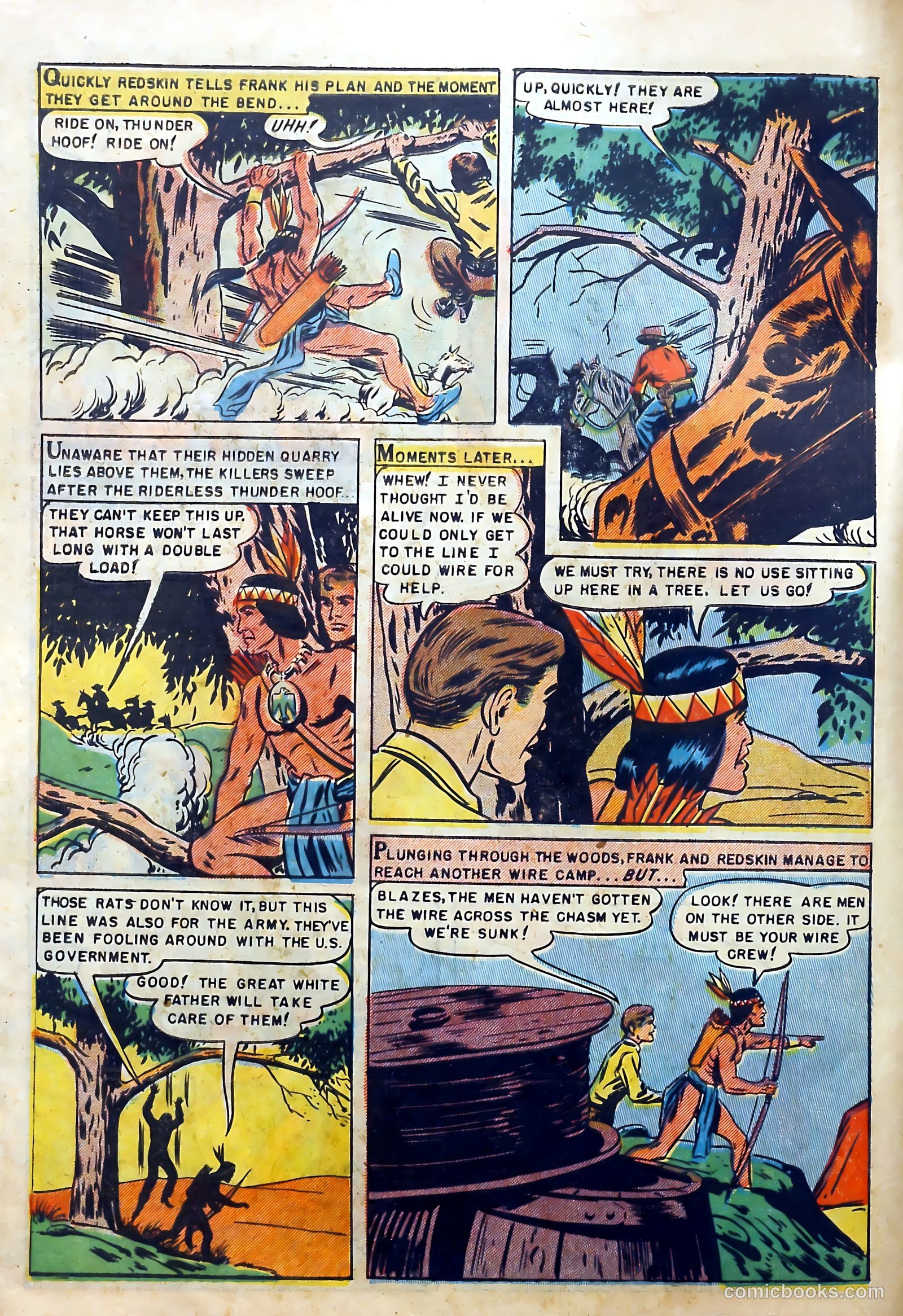 Redskin #10 (1952) — page 8 of 37