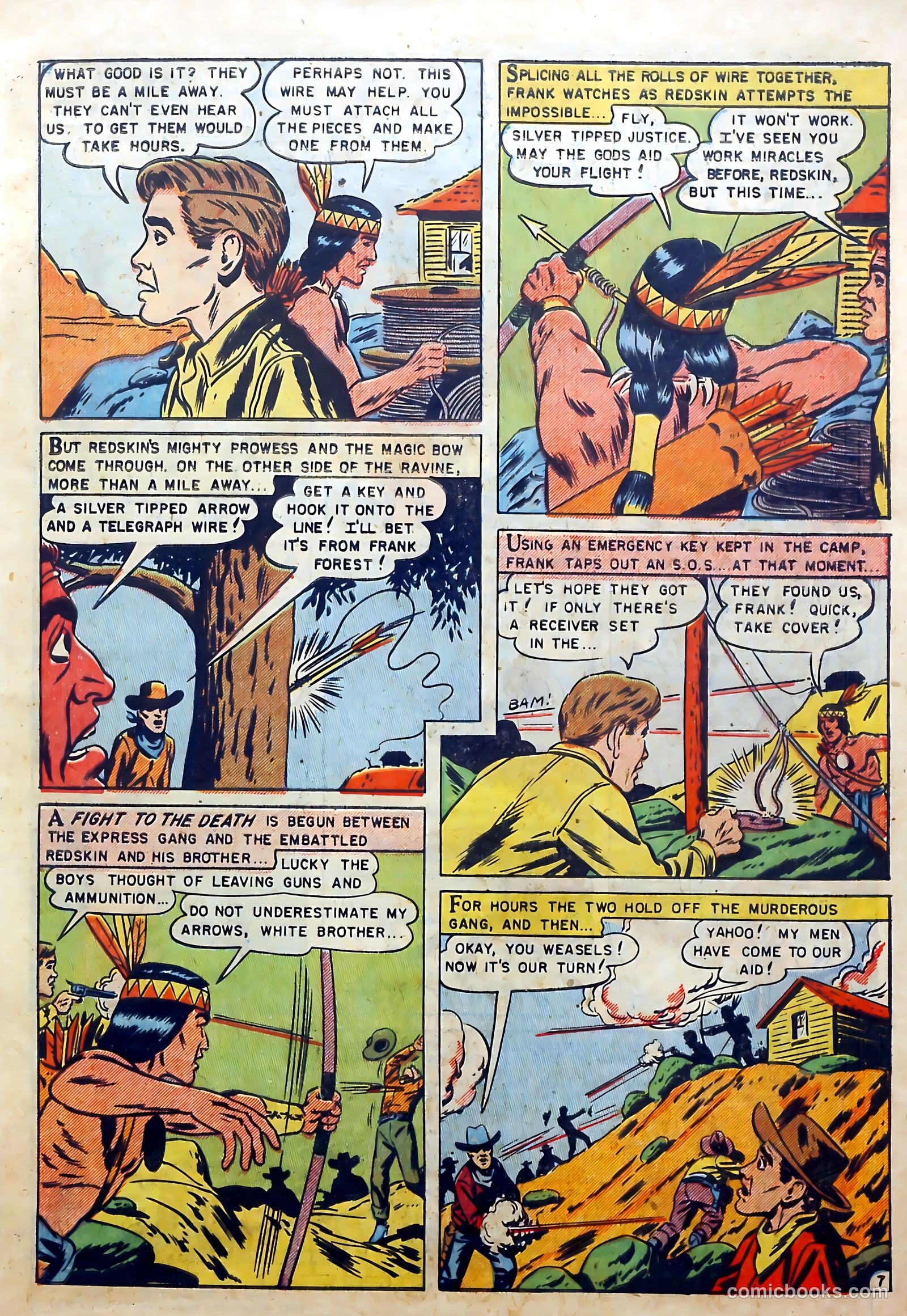 Redskin #10 (1952) — page 9 of 37