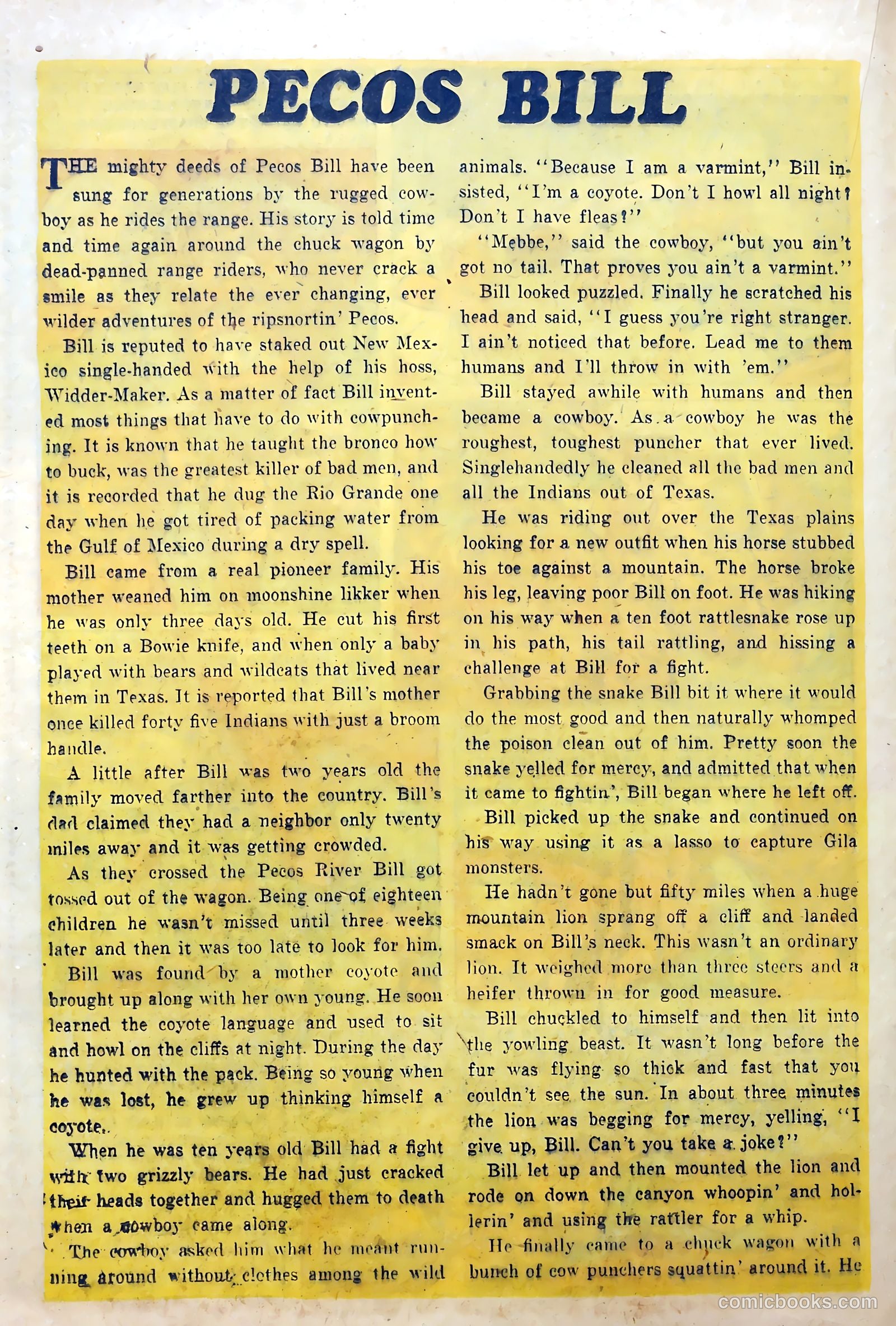 Redskin #10 (1952) — page 18 of 37