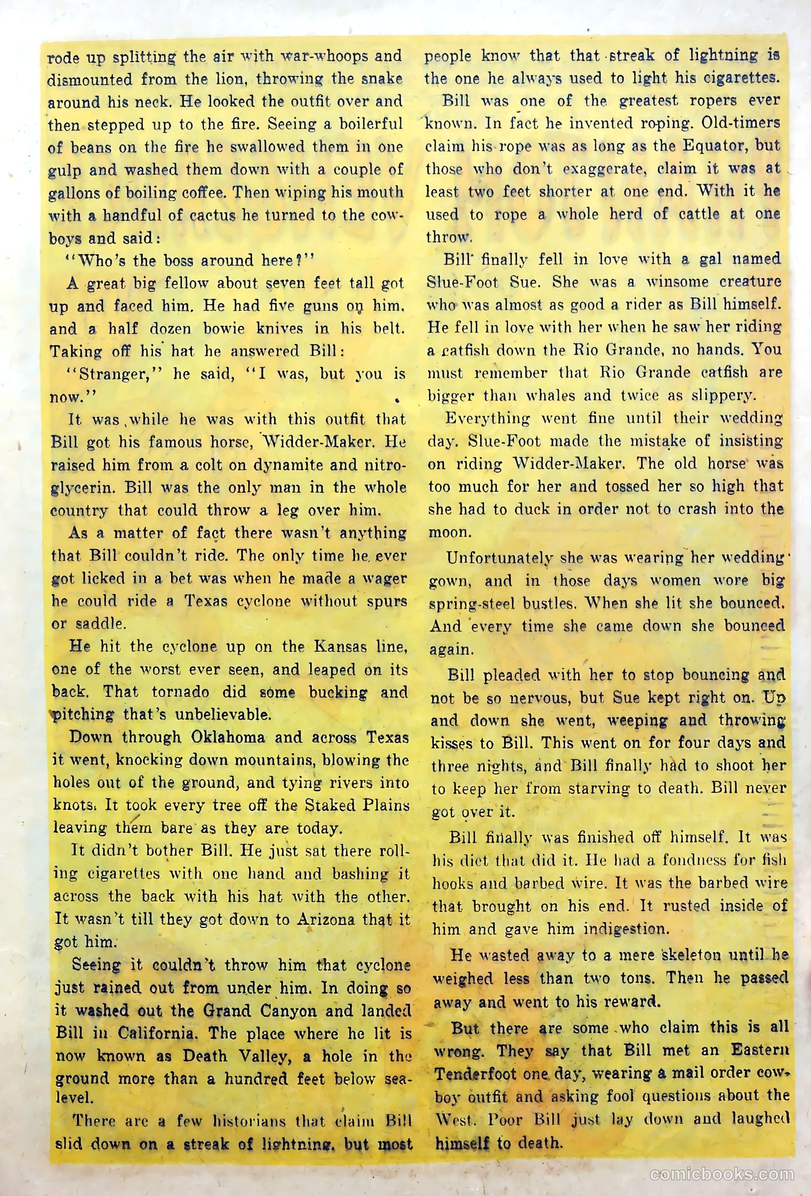 Redskin #10 (1952) — page 19 of 37