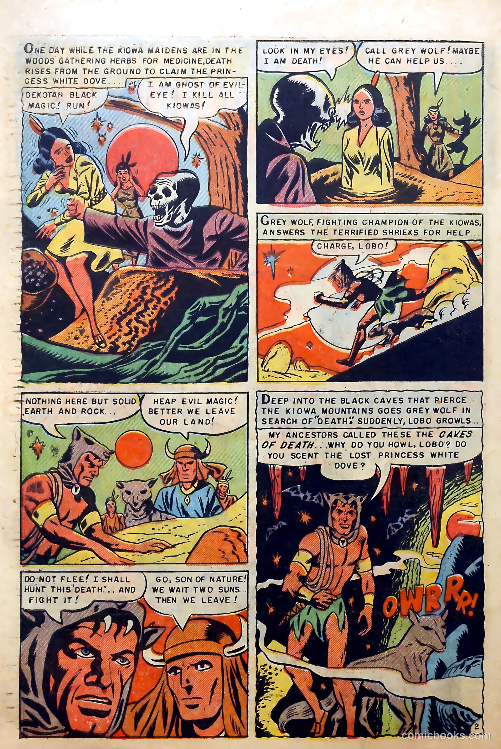 Redskin #10 (1952) — page 28 of 37