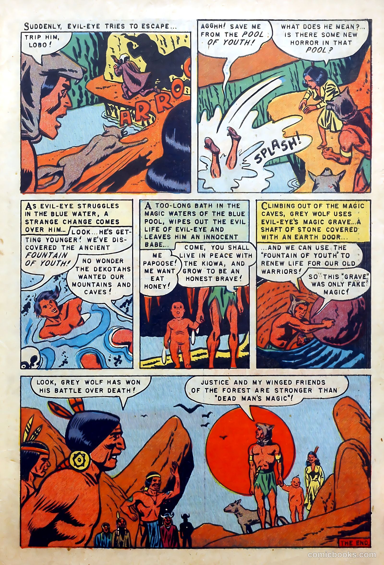 Redskin #10 (1952) — page 33 of 37