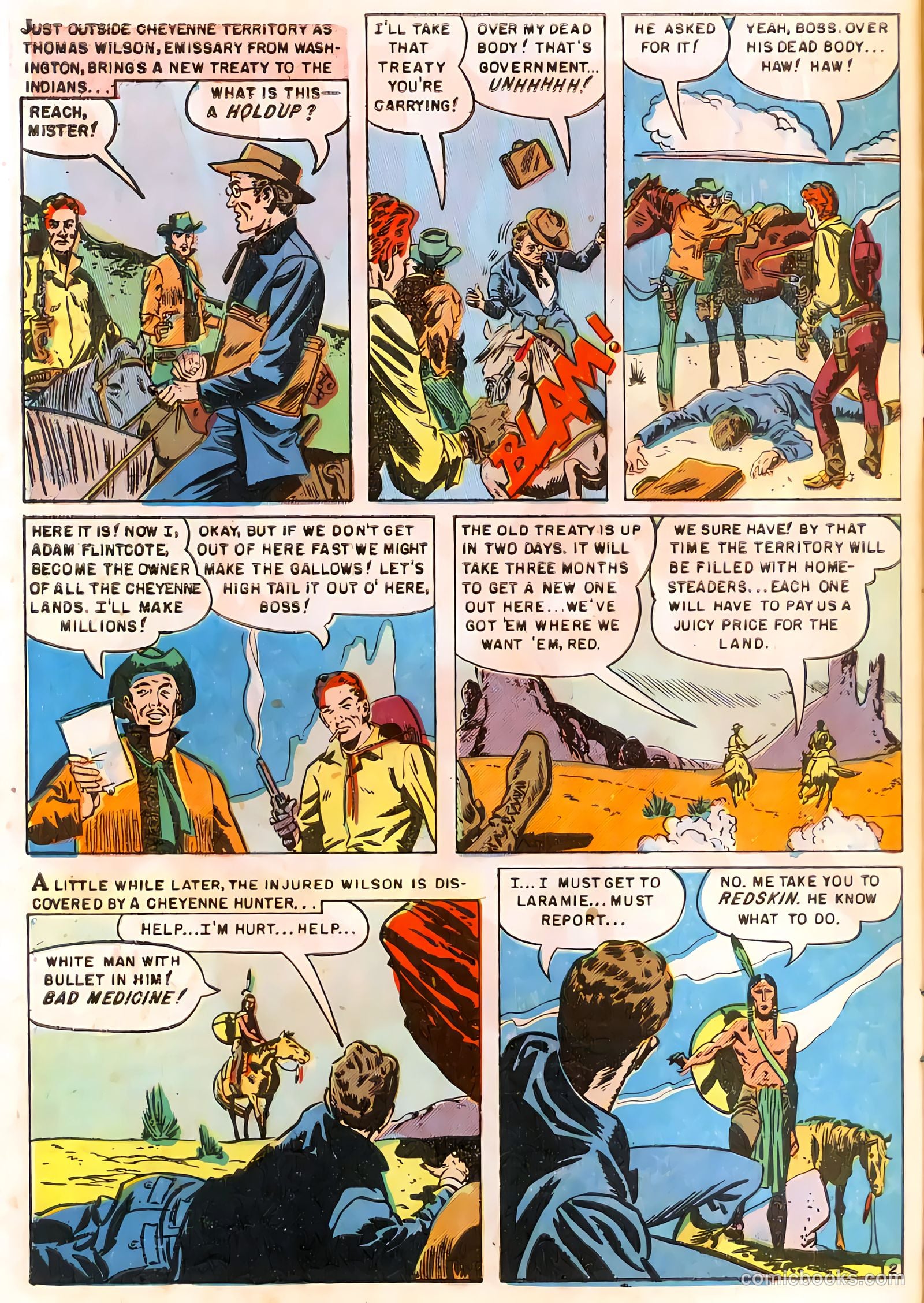 Redskin #11 (1952) — page 4 of 36