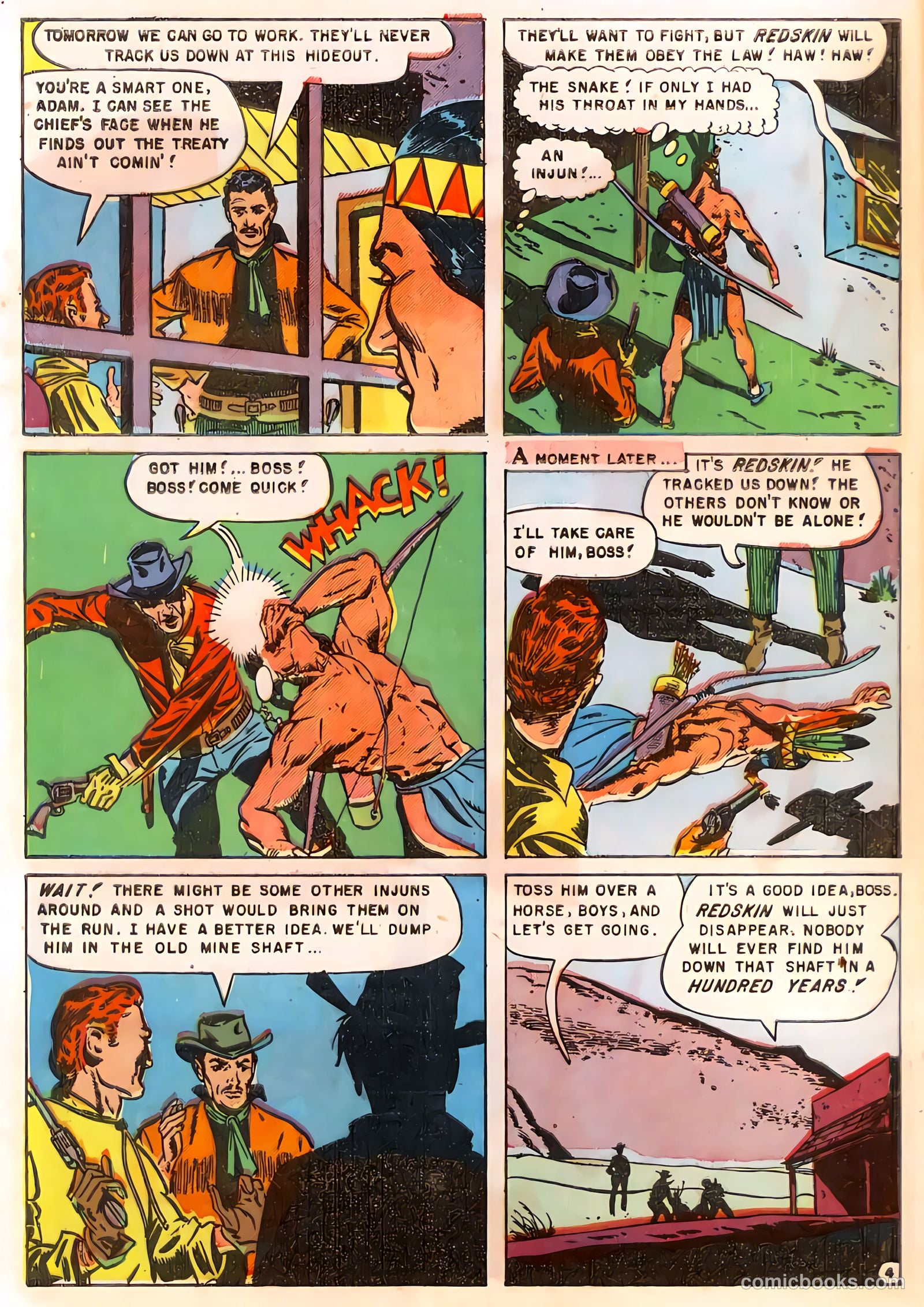 Redskin #11 (1952) — page 6 of 36