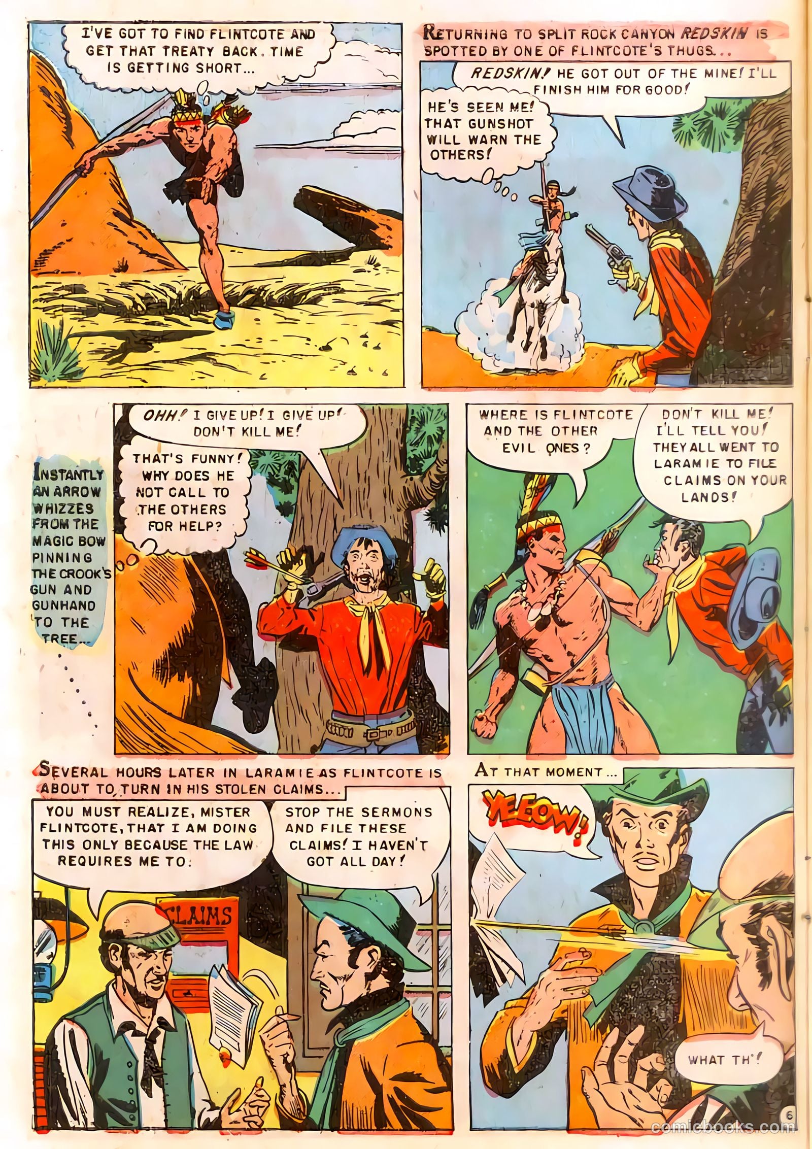 Redskin #11 (1952) — page 8 of 36