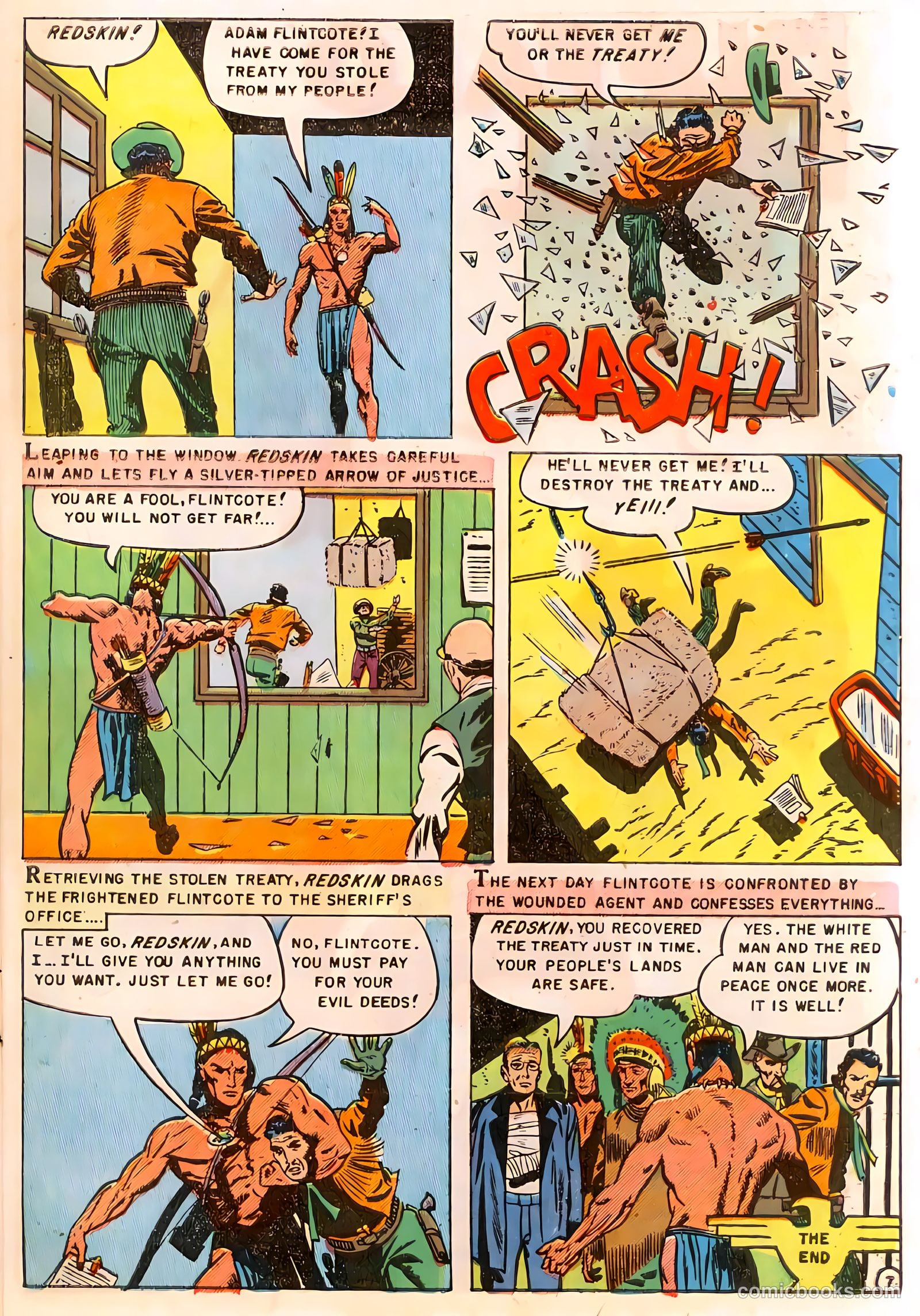Redskin #11 (1952) — page 9 of 36