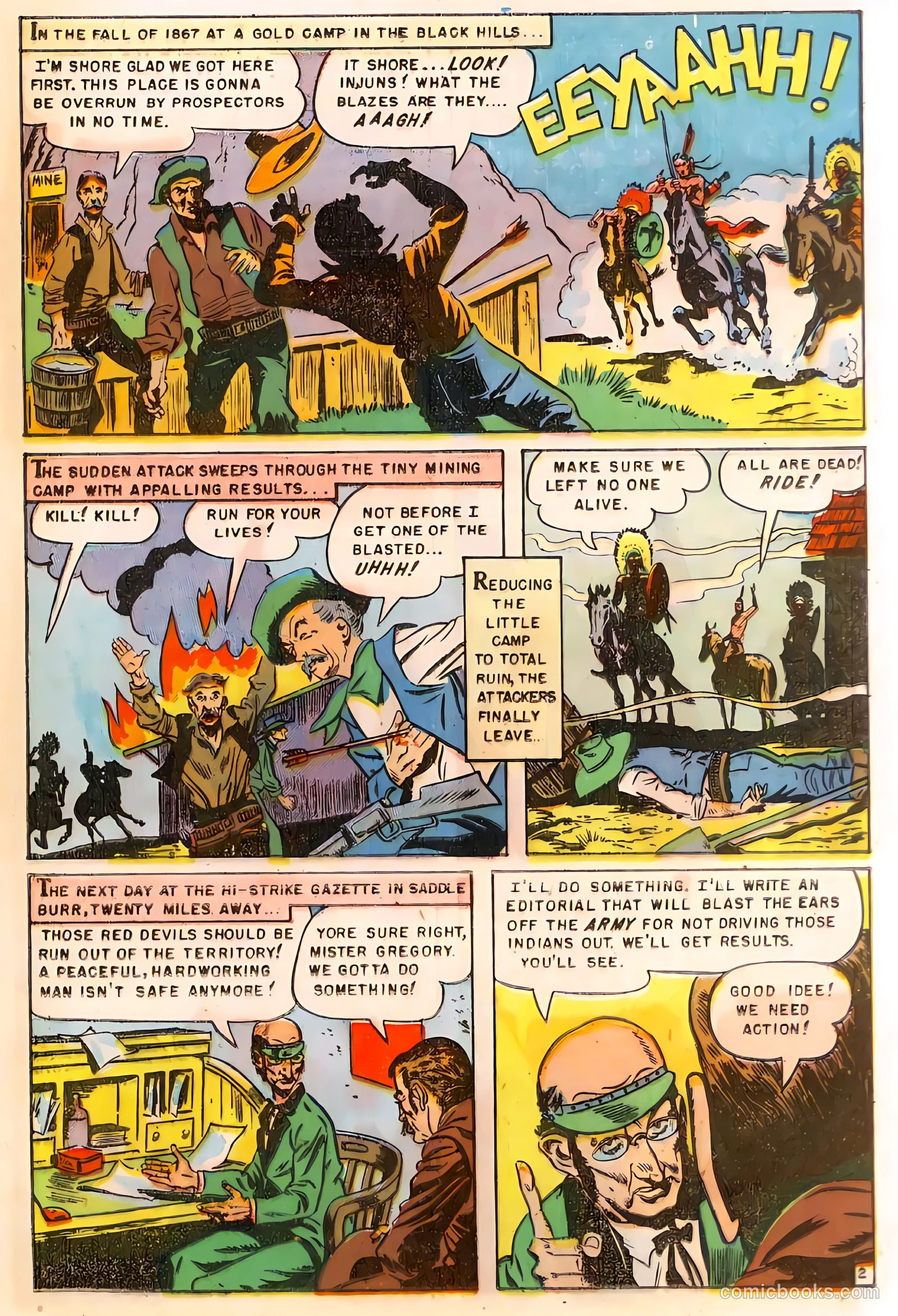 Redskin #11 (1952) — page 11 of 36