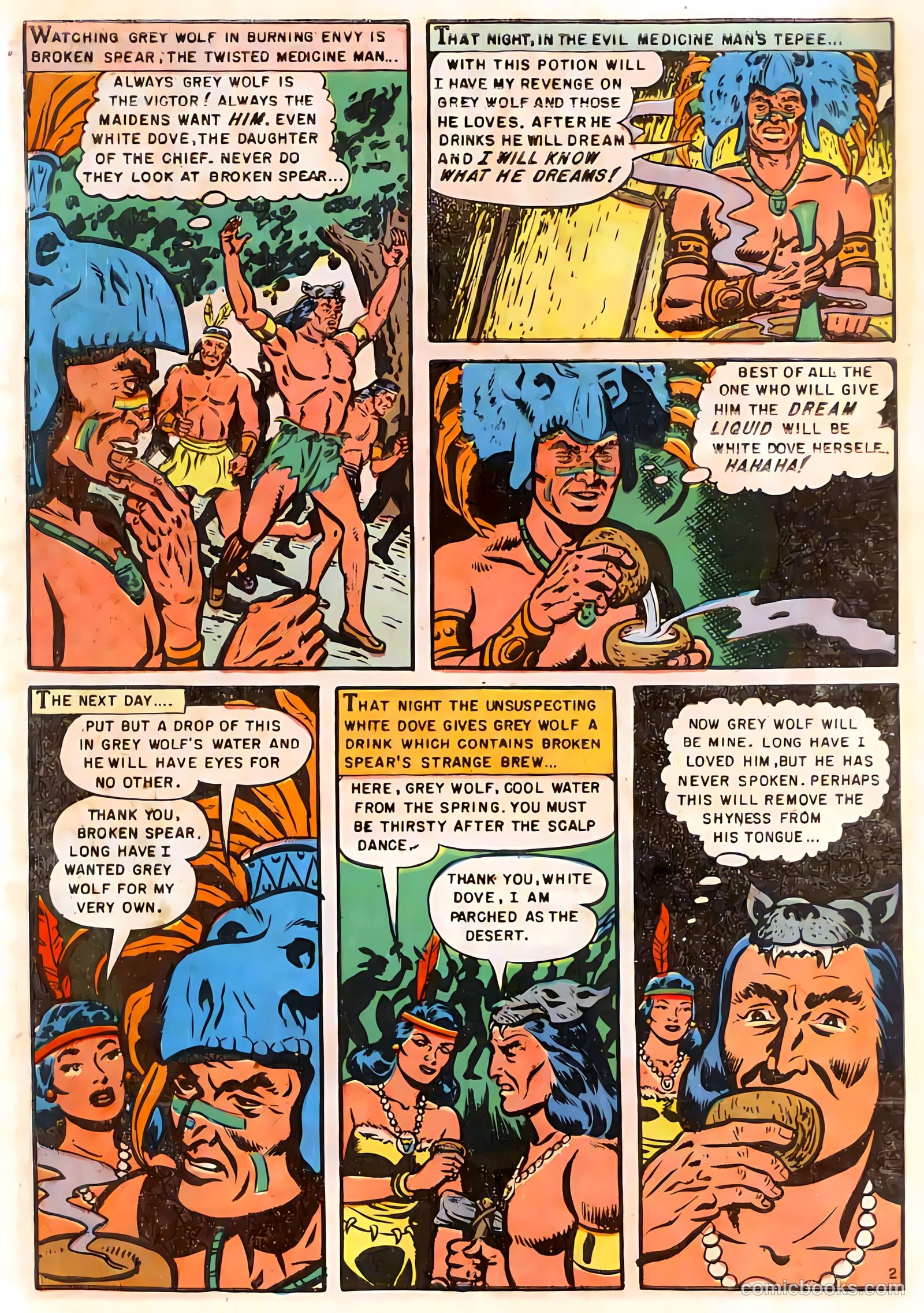 Redskin #11 (1952) — page 28 of 36