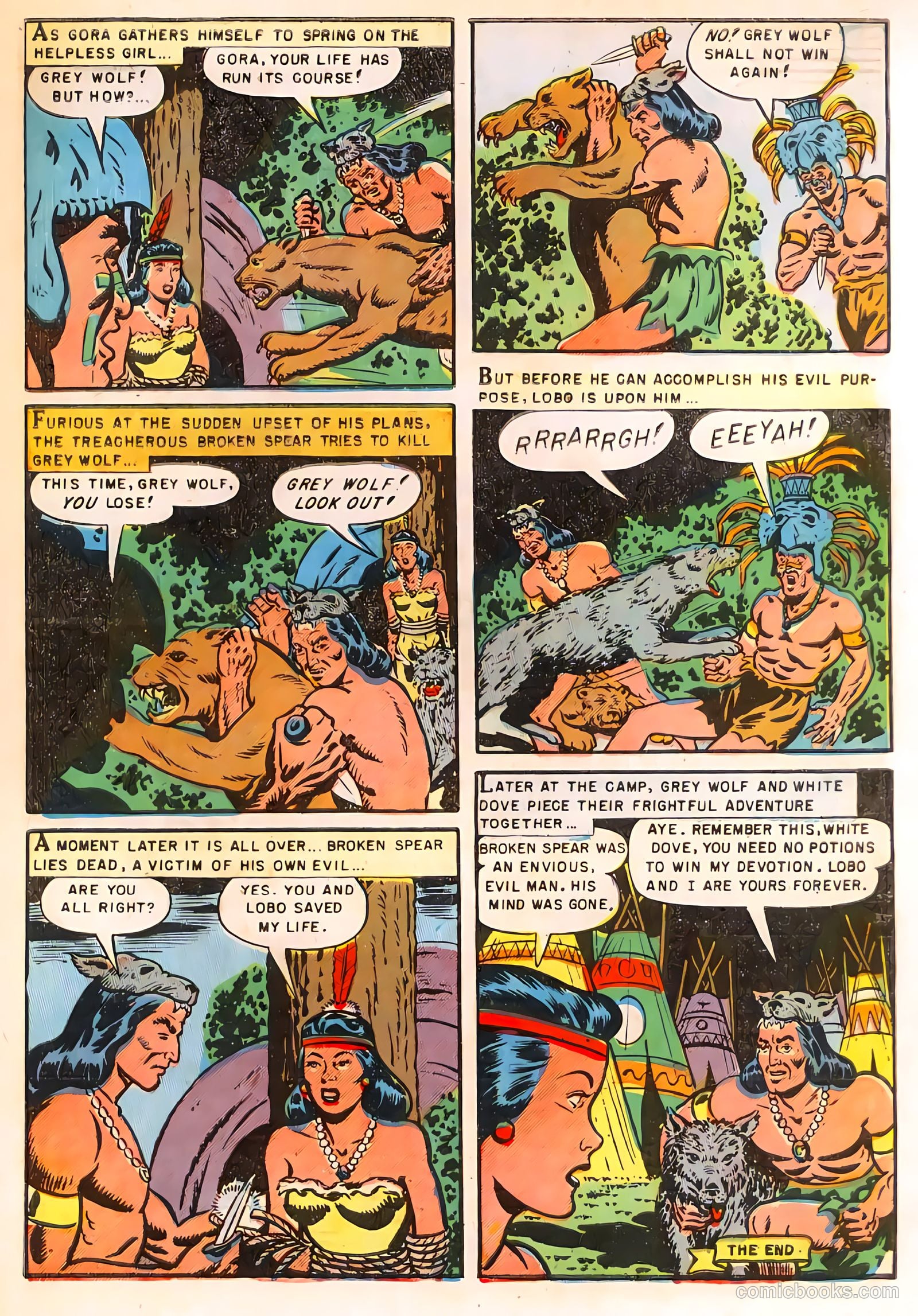 Redskin #11 (1952) — page 33 of 36