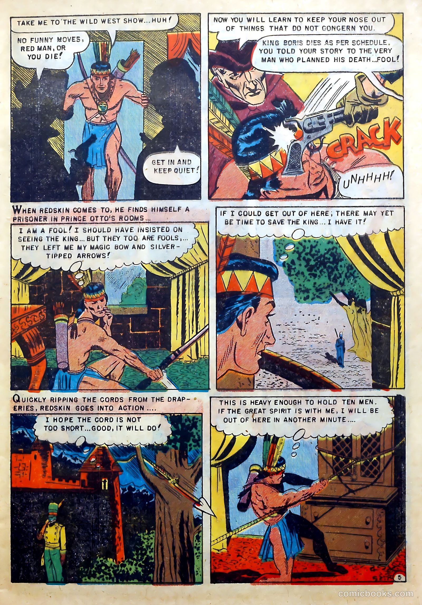 Redskin #12 (1952) — page 7 of 37