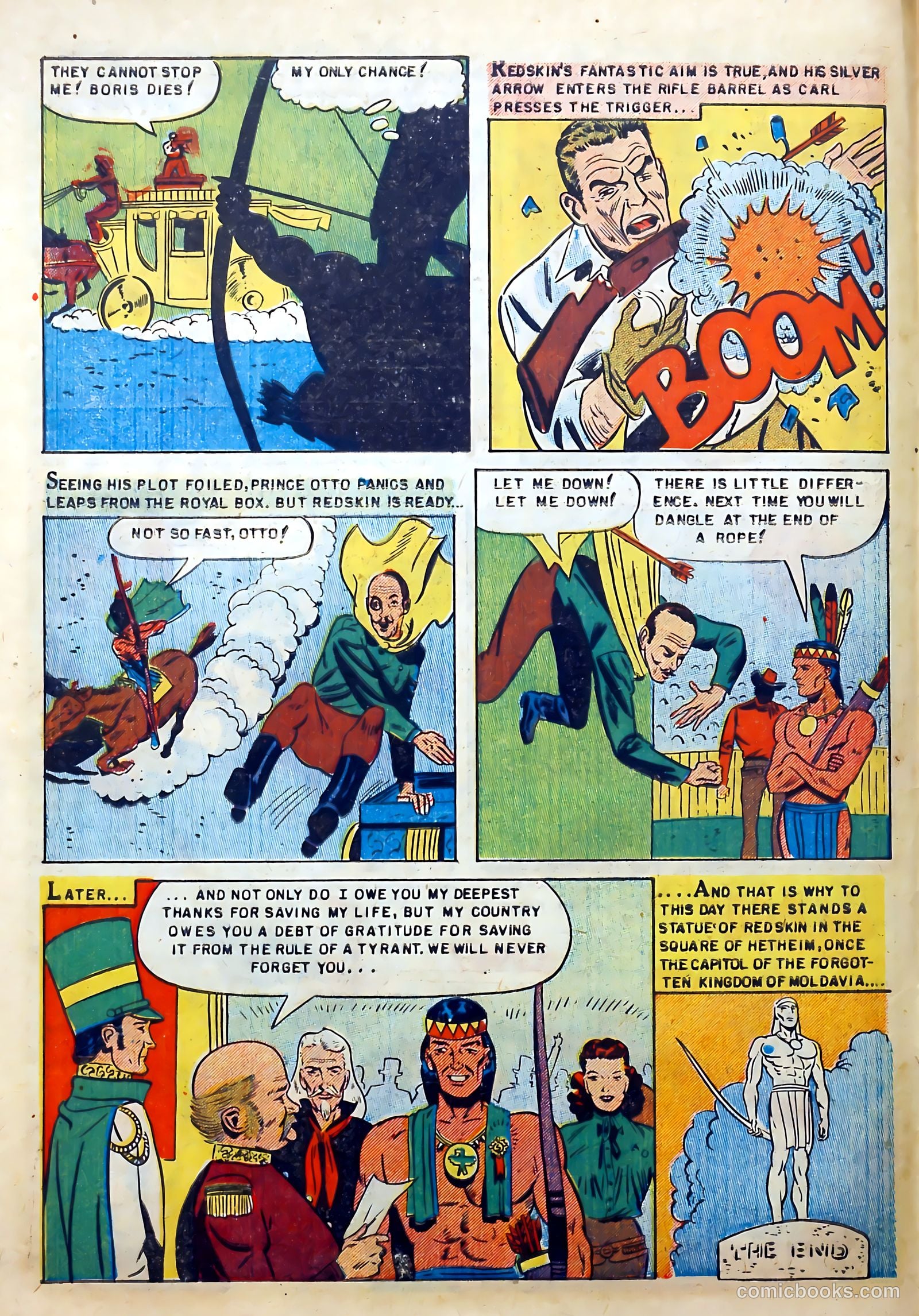 Redskin #12 (1952) — page 10 of 37