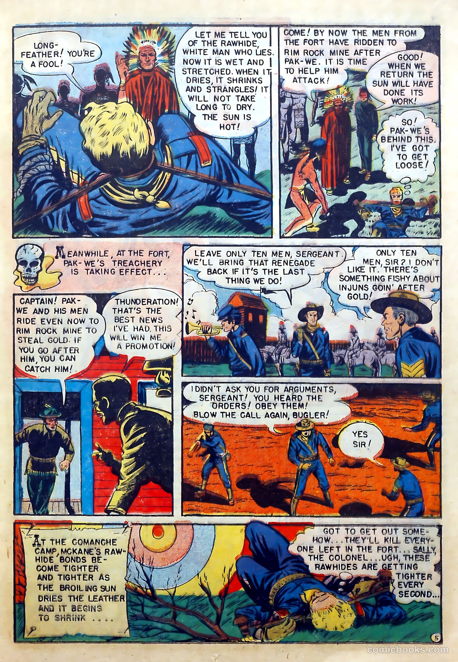 Redskin #12 (1952) — page 15 of 37