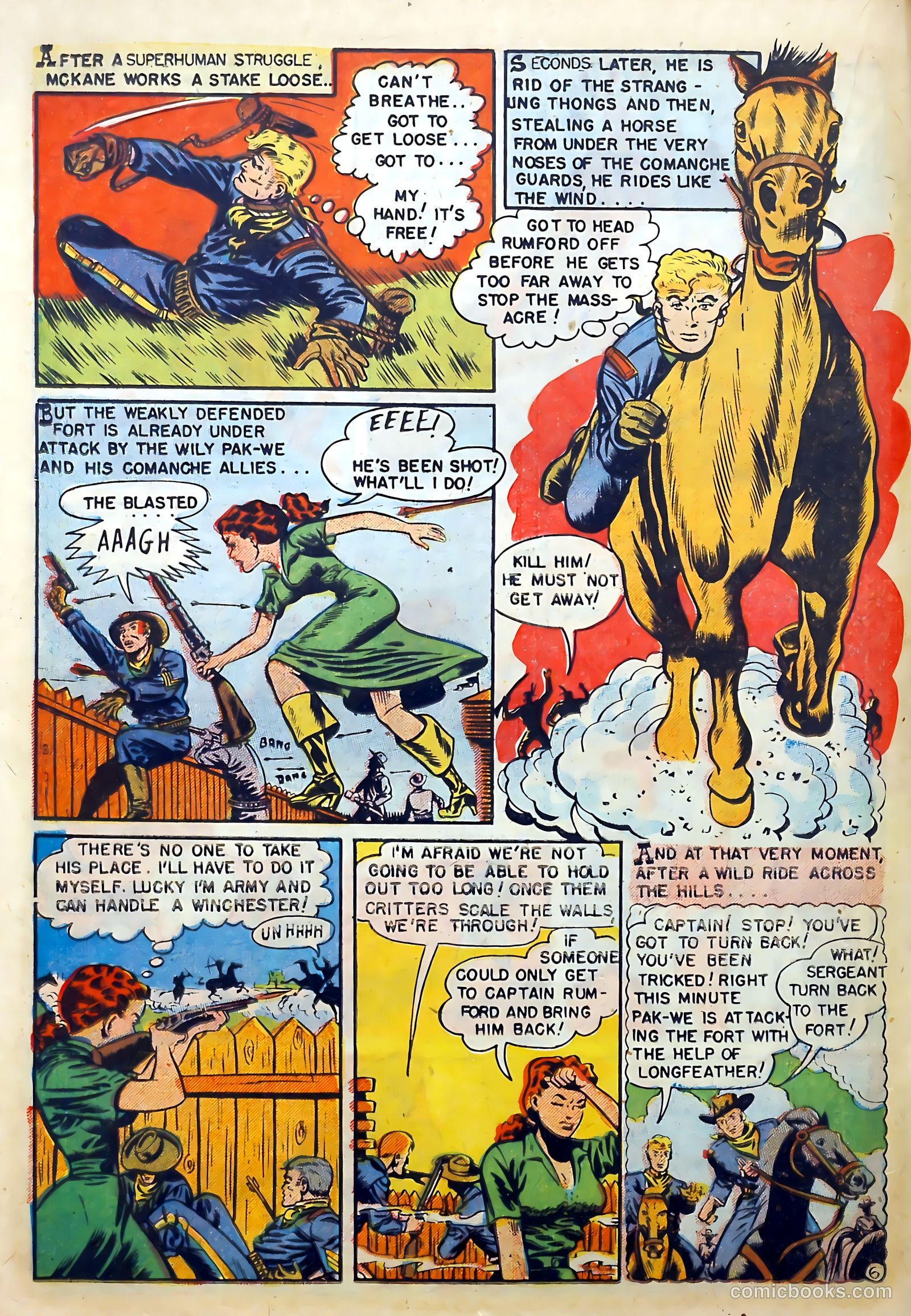 Redskin #12 (1952) — page 16 of 37