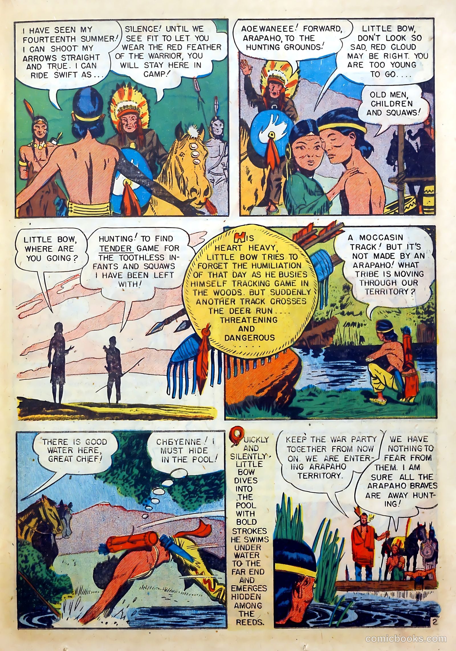 Redskin #12 (1952) — page 21 of 37