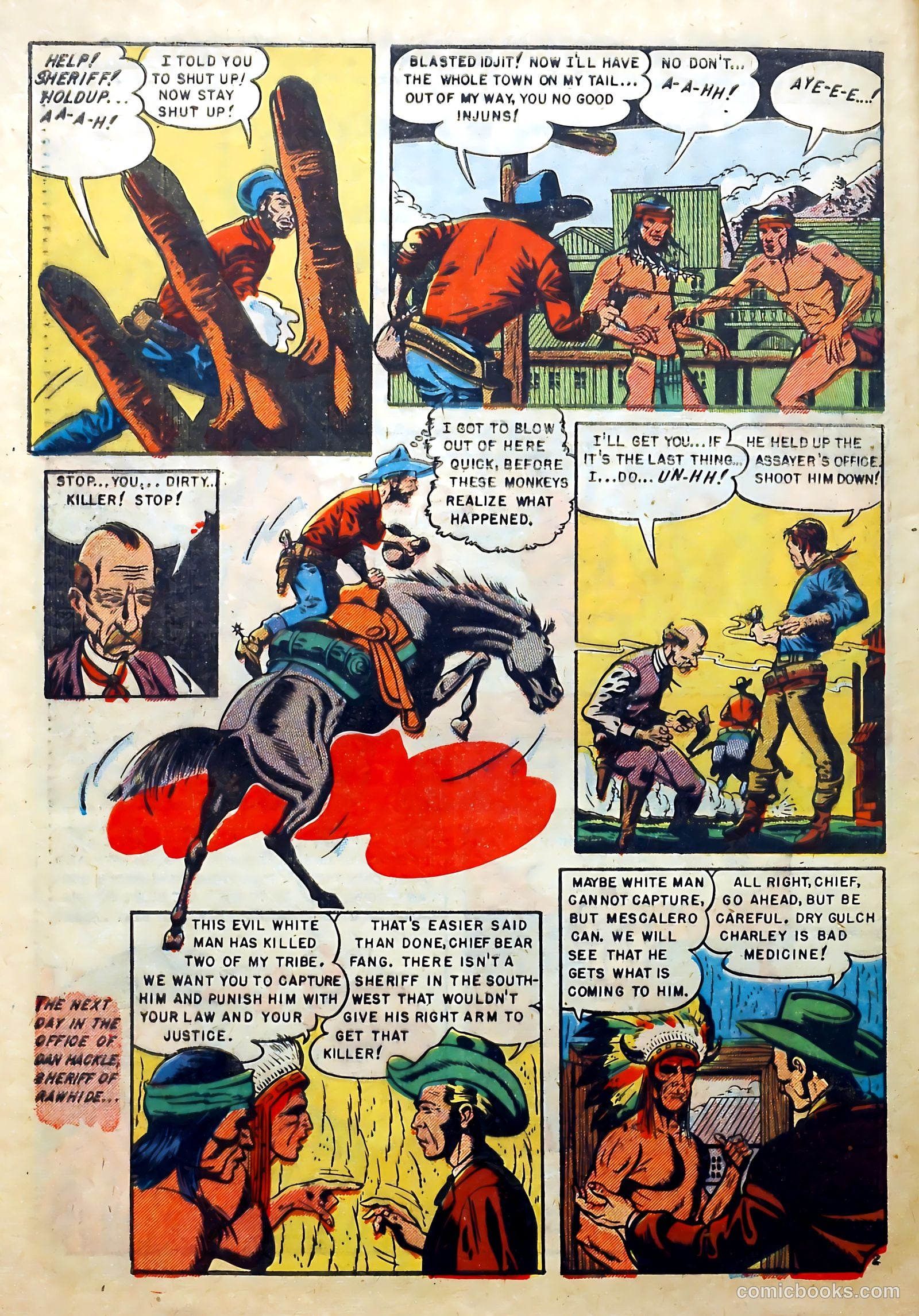Redskin #12 (1952) — page 28 of 37