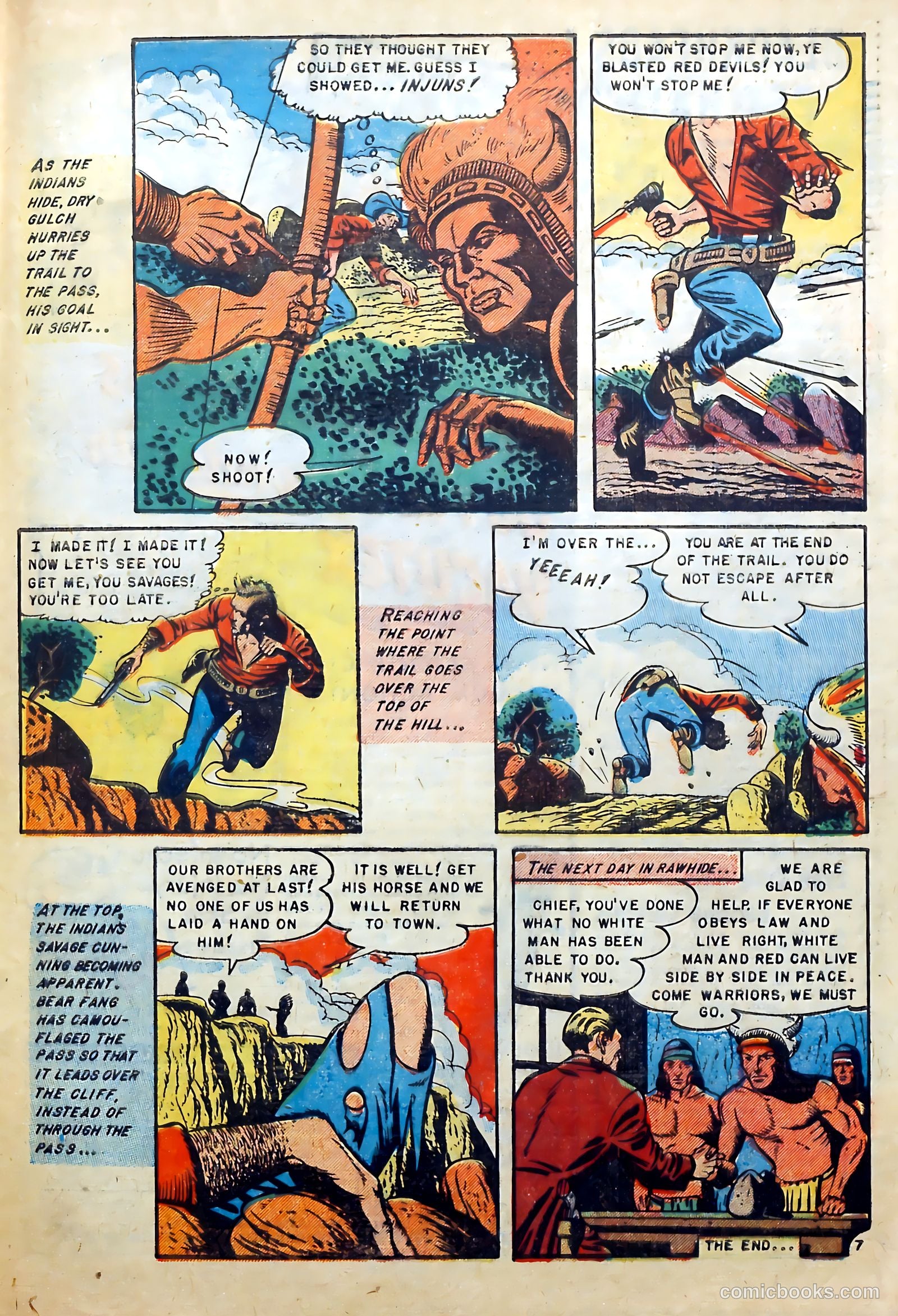 Redskin #12 (1952) — page 33 of 37
