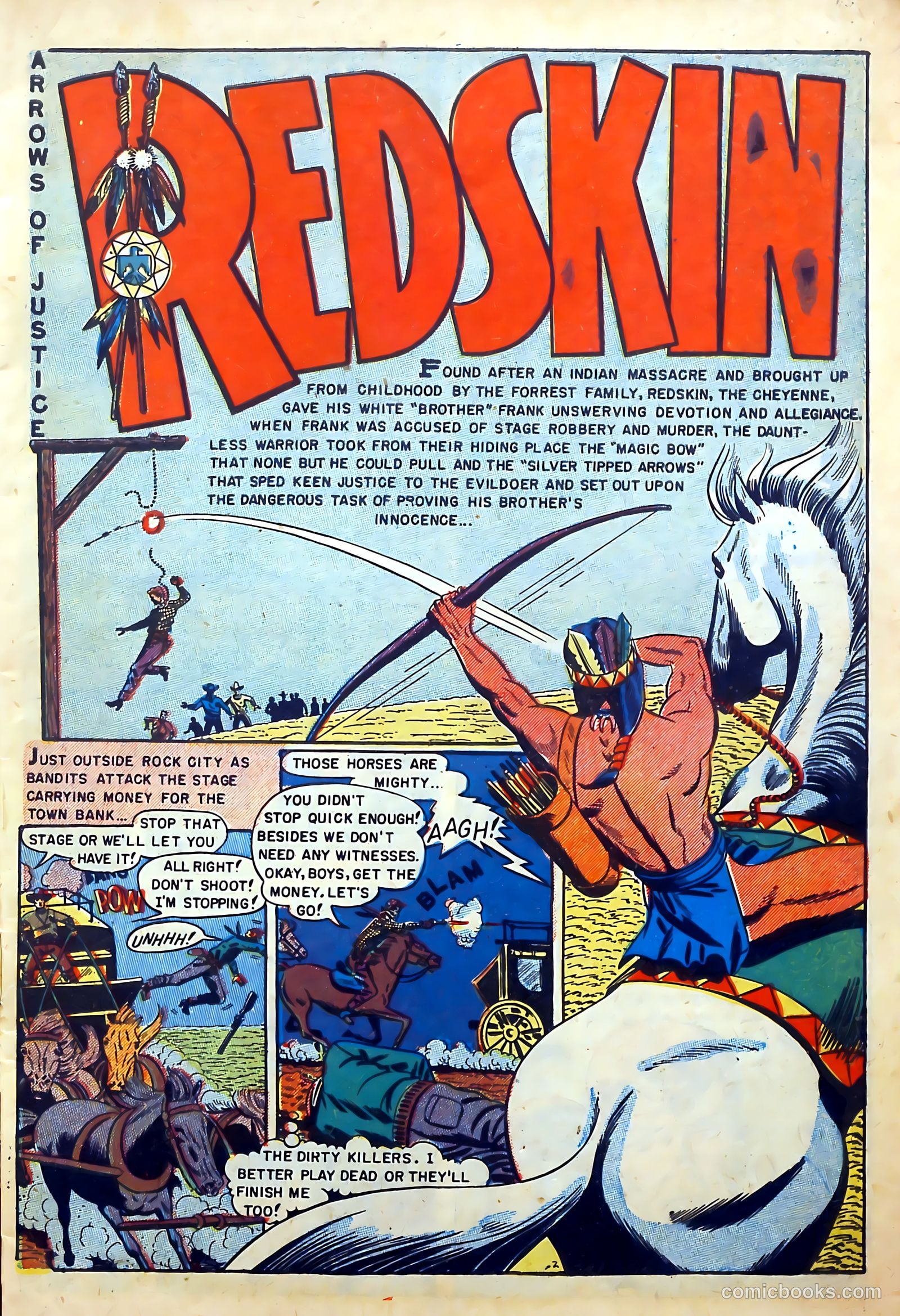 Redskin #2 (1950) — page 3 of 36