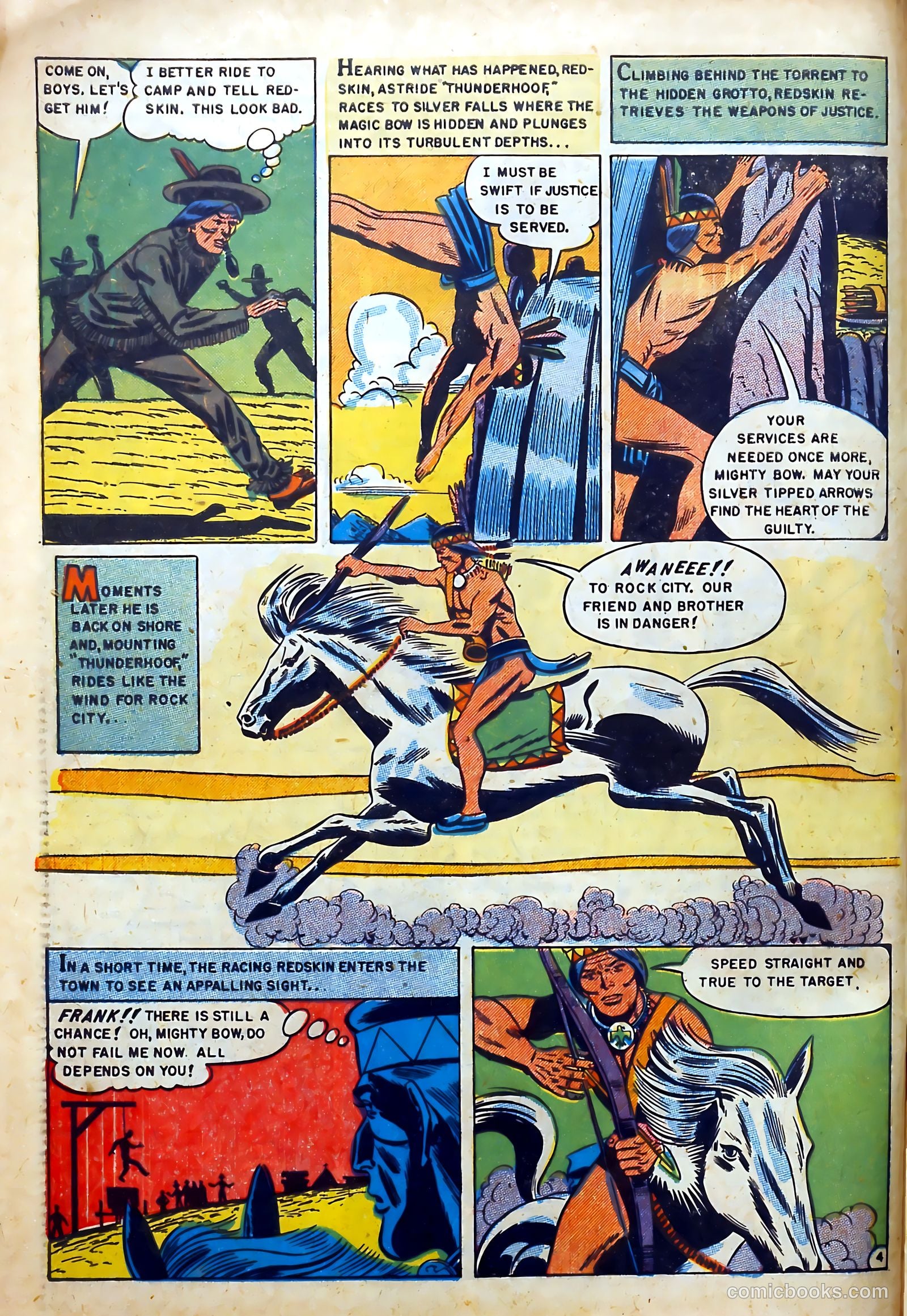 Redskin #2 (1950) — page 6 of 36